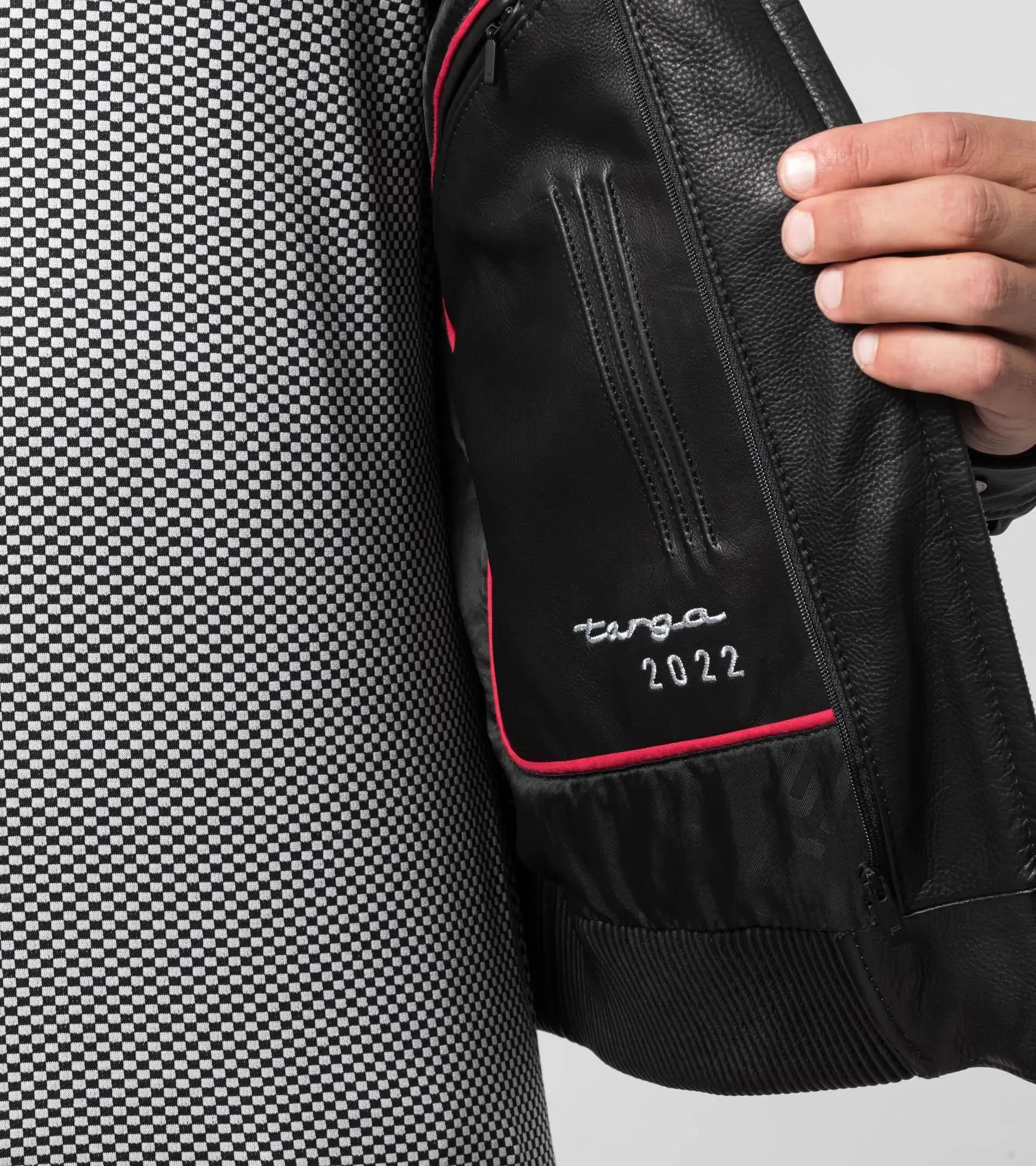 50Y Targa Leather Jacket 7