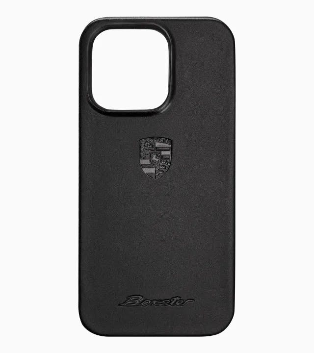 Coque Boxster clipsable en cuir pour iPhone 14 Pro – Essential