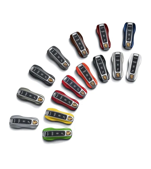 Painted vehicle key - 718/911/Panamera/Macan/Cayenne