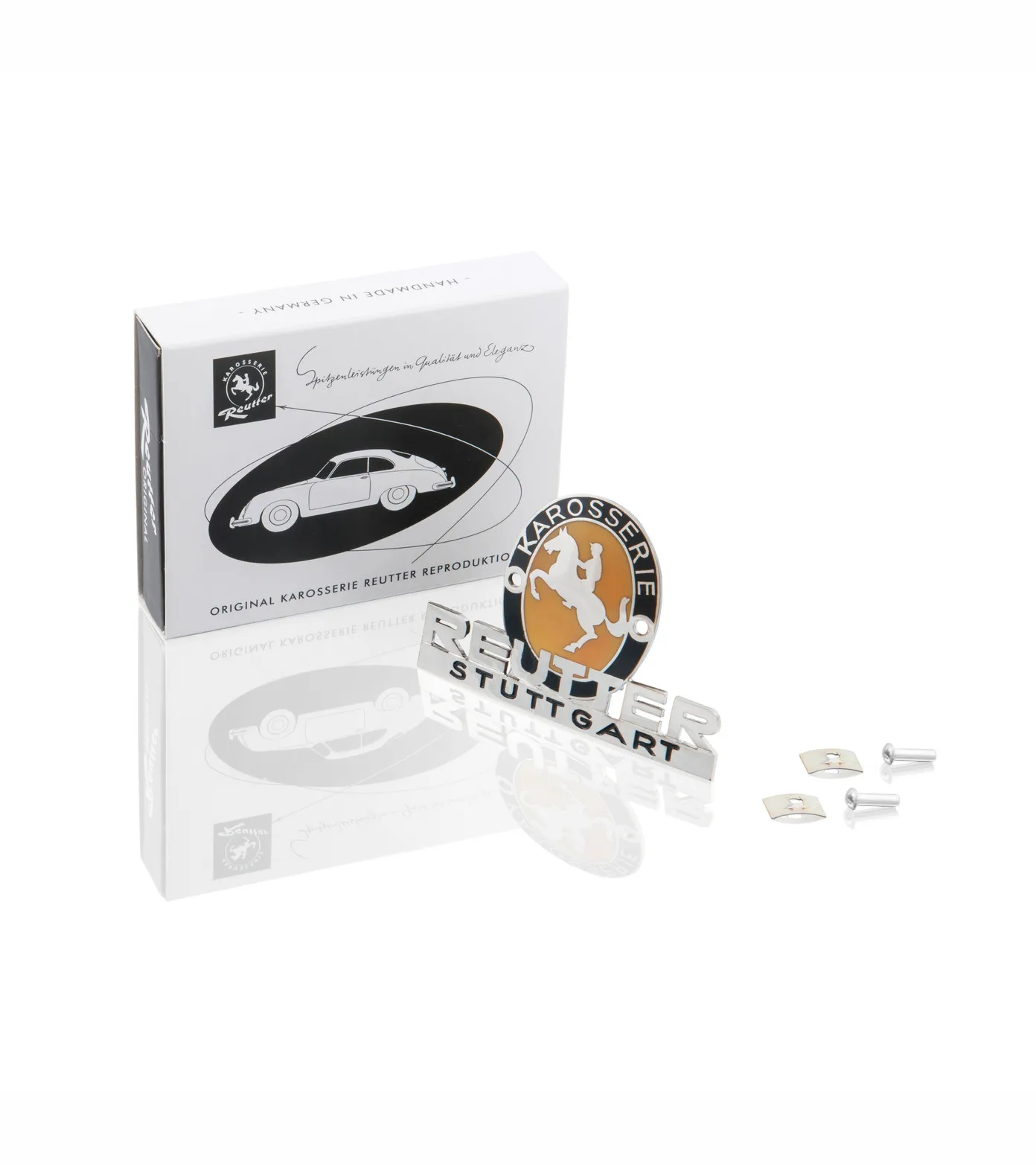 Reutter Plakette Porsche 356 2