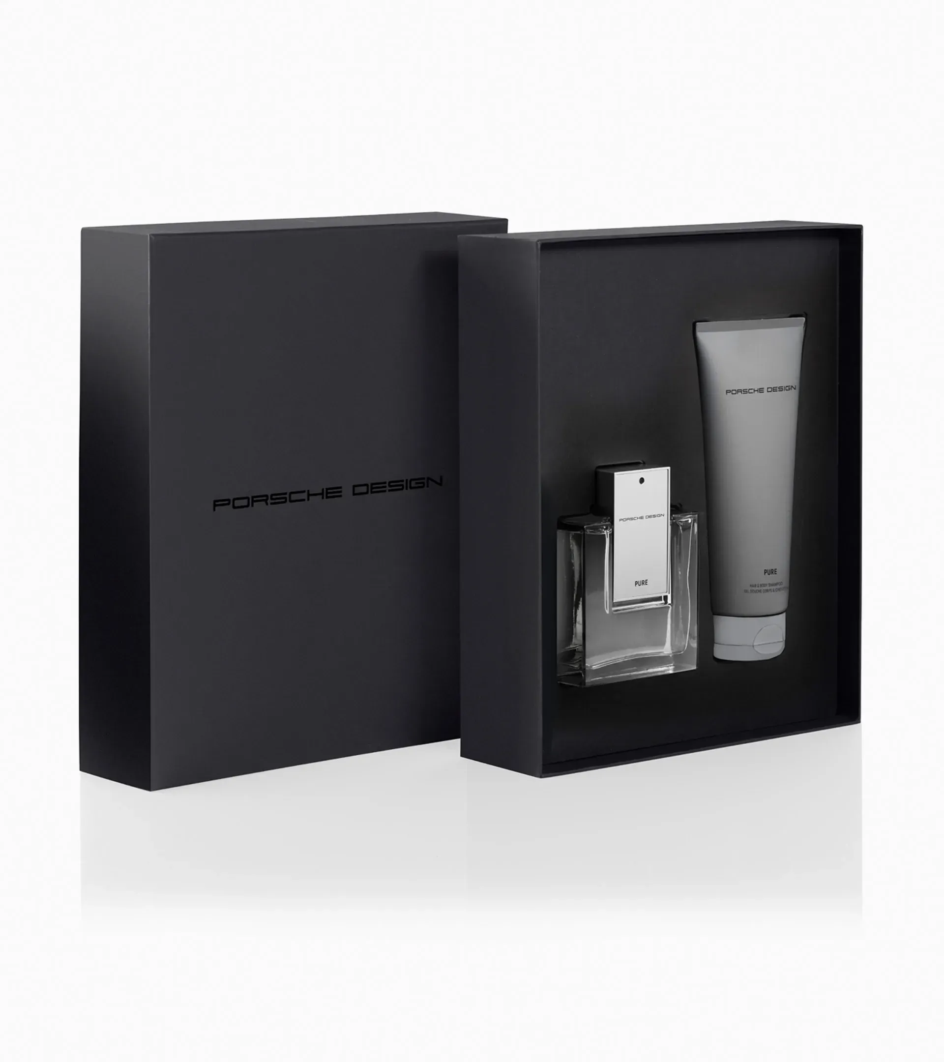 Porsche Design PURE Gift Set Eau de Toilette & Hair & Body Shampoo  1