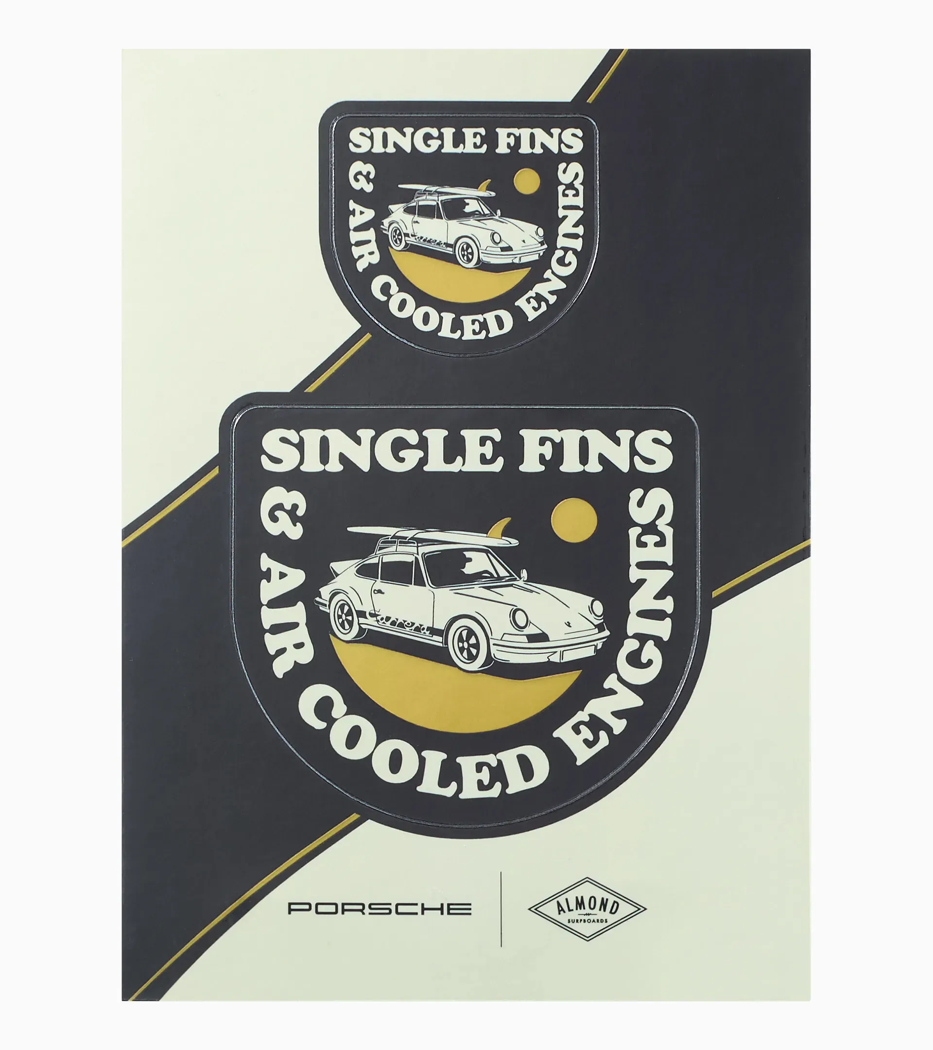 Porsche x Almond Sticker Set