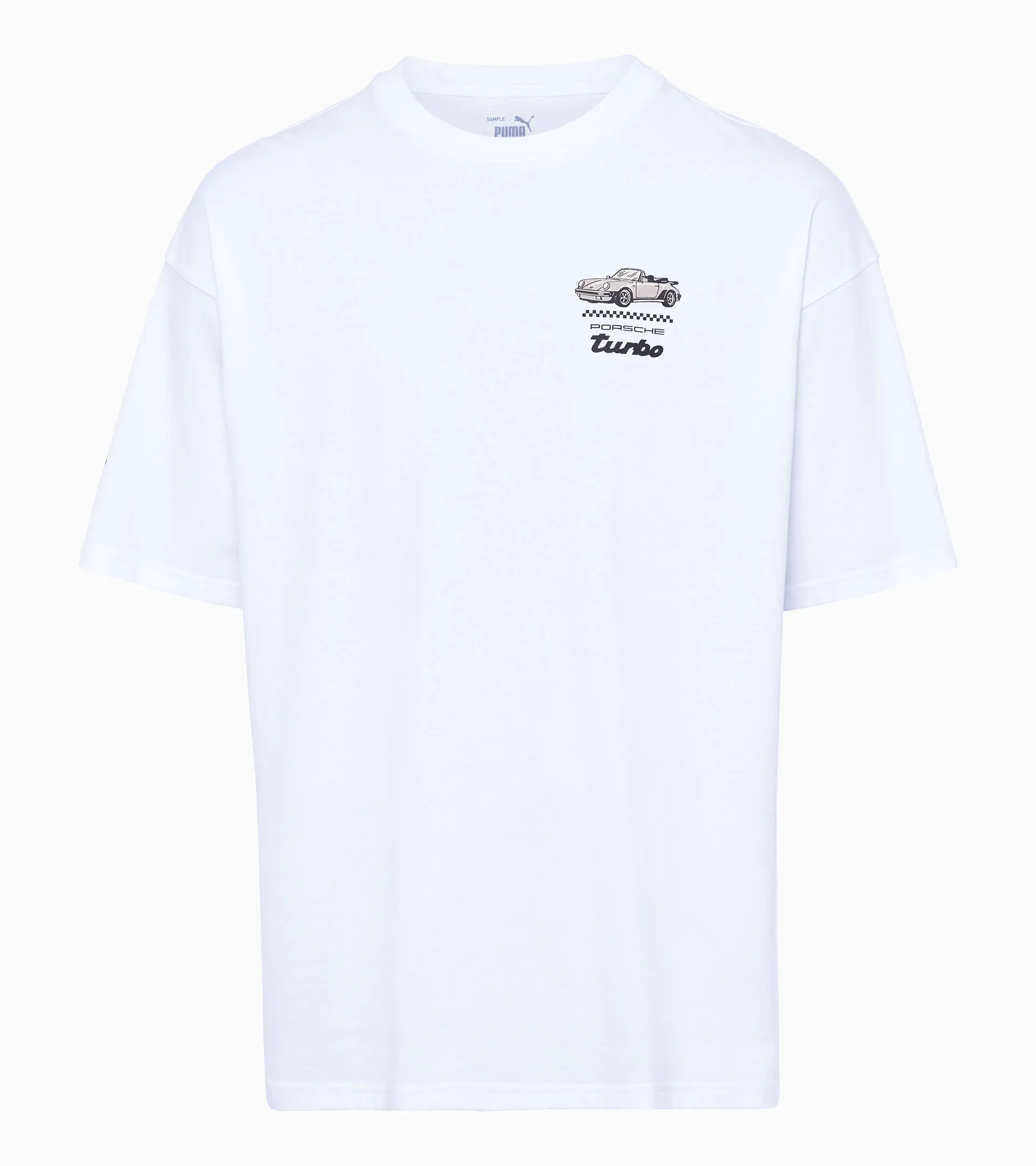 Porsche Turbo Club Back Print Graphic T-Shirt – Porsche Turbo  1