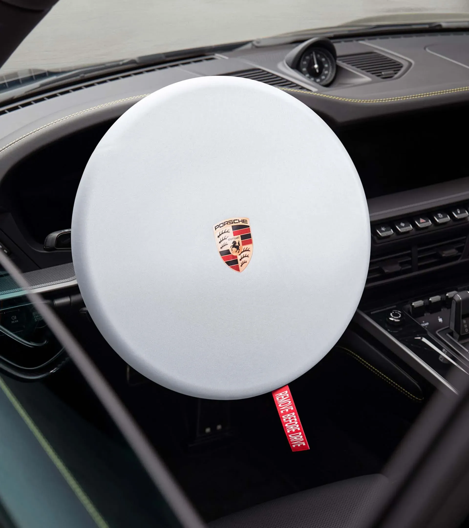 Porsche Steering Wheel Cover 2
