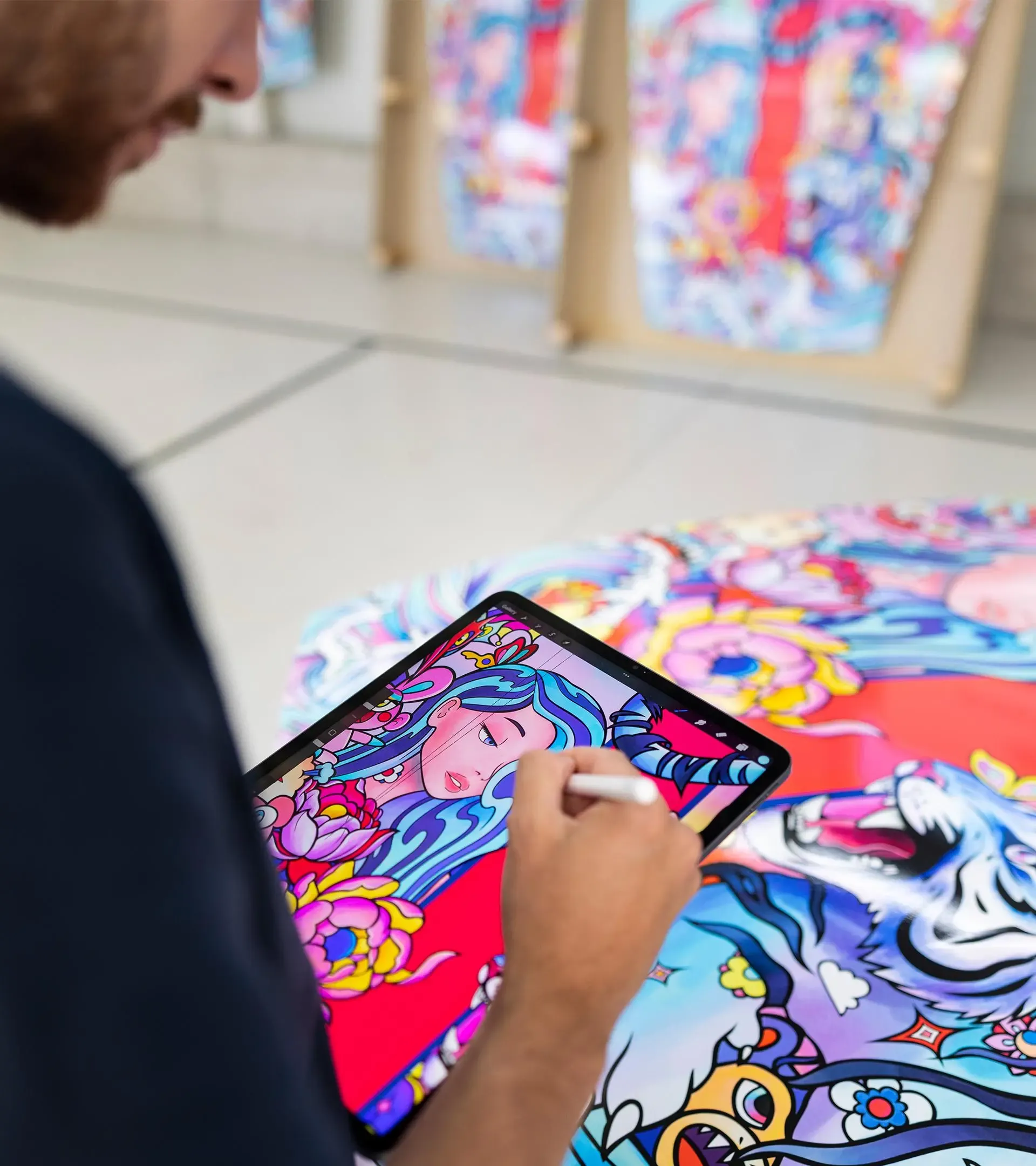 911 front bonnet Art Edition – VEXX x Porsche – Ltd. 6