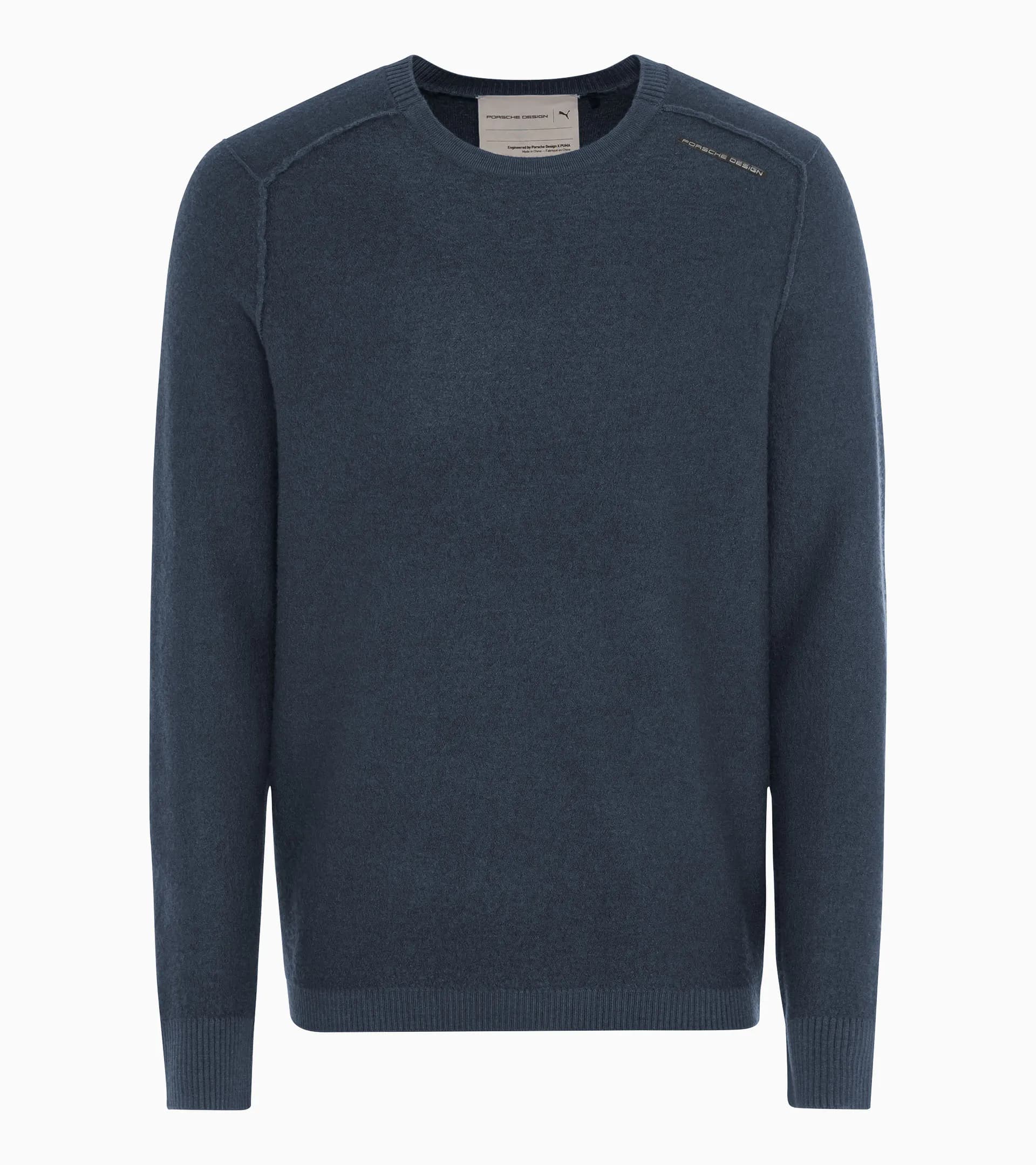 Pull ras de cou en laine 1