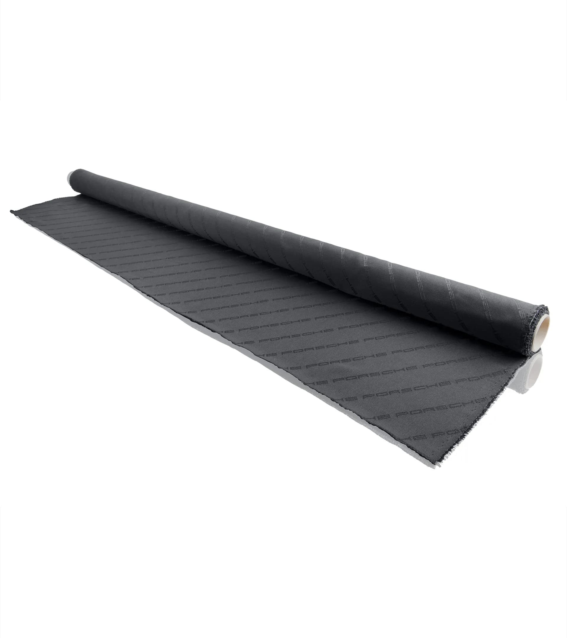 Porsche Schriftzug Stoff (schwarz) 1