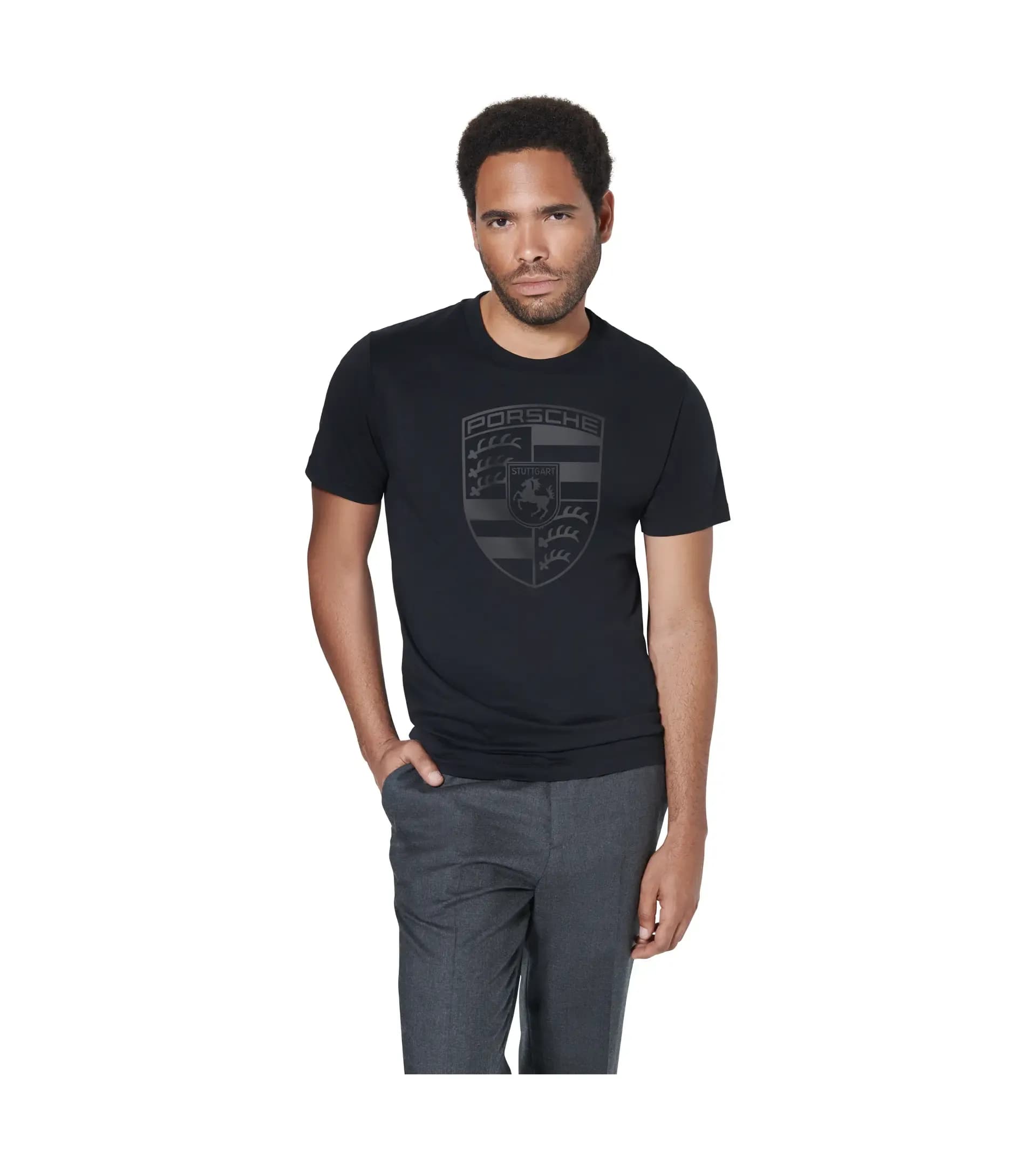 Porsche crest t shirt sale