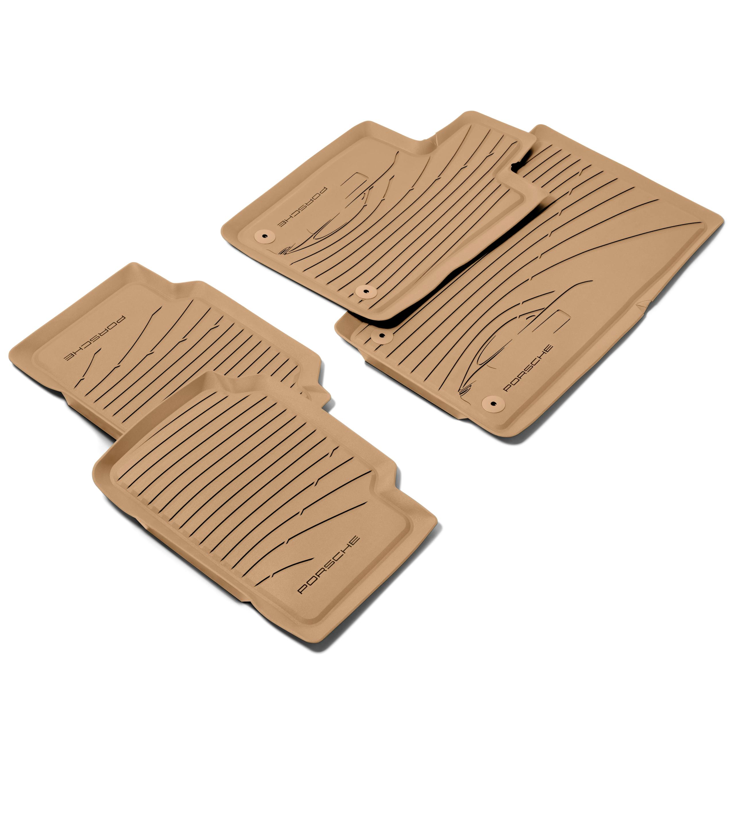 Porsche Panamera All Weather Floor Mats thumbnail 0