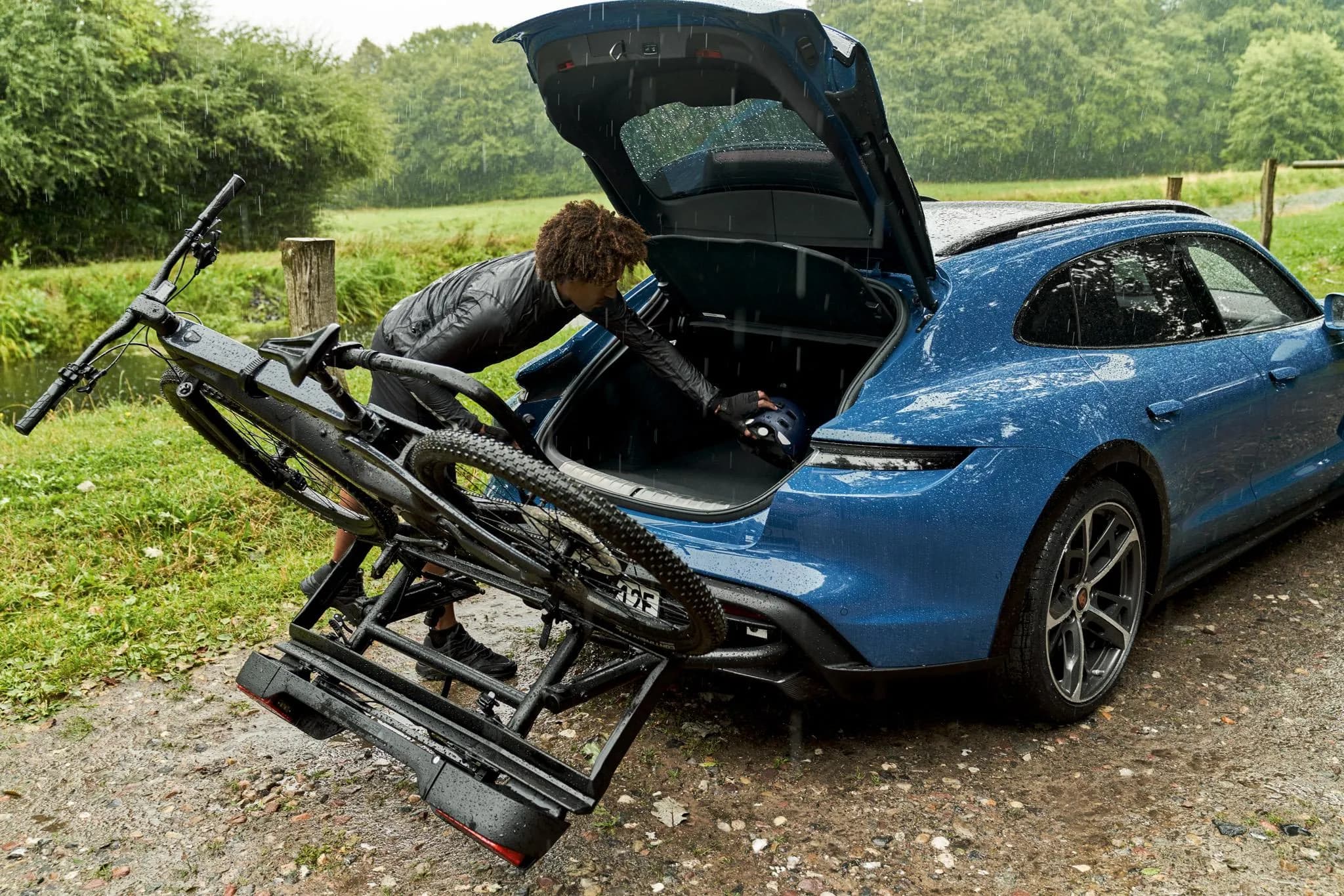 Porsche boxster bike sales rack