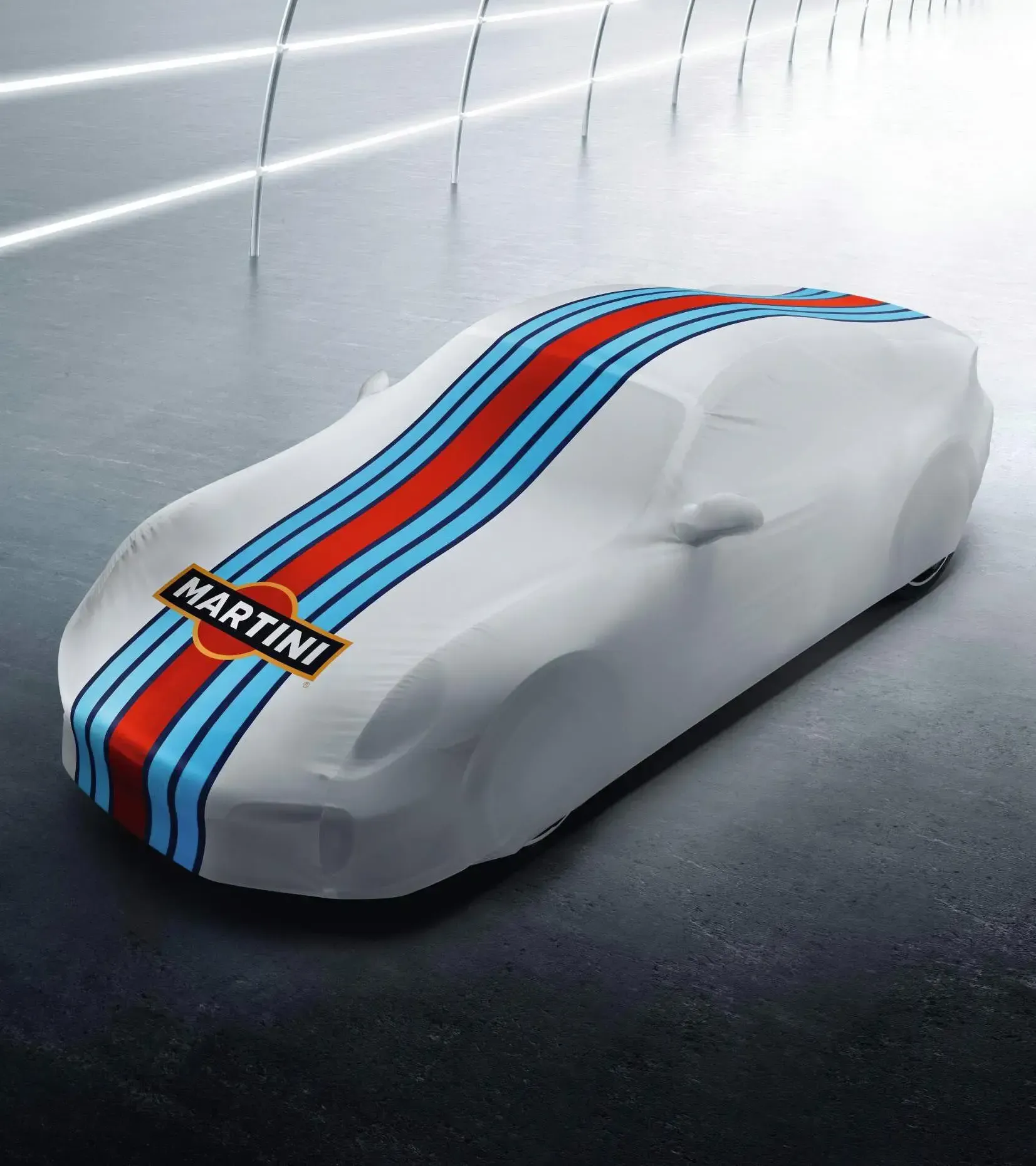 Indoor car cover in Martini Racing Design - 911