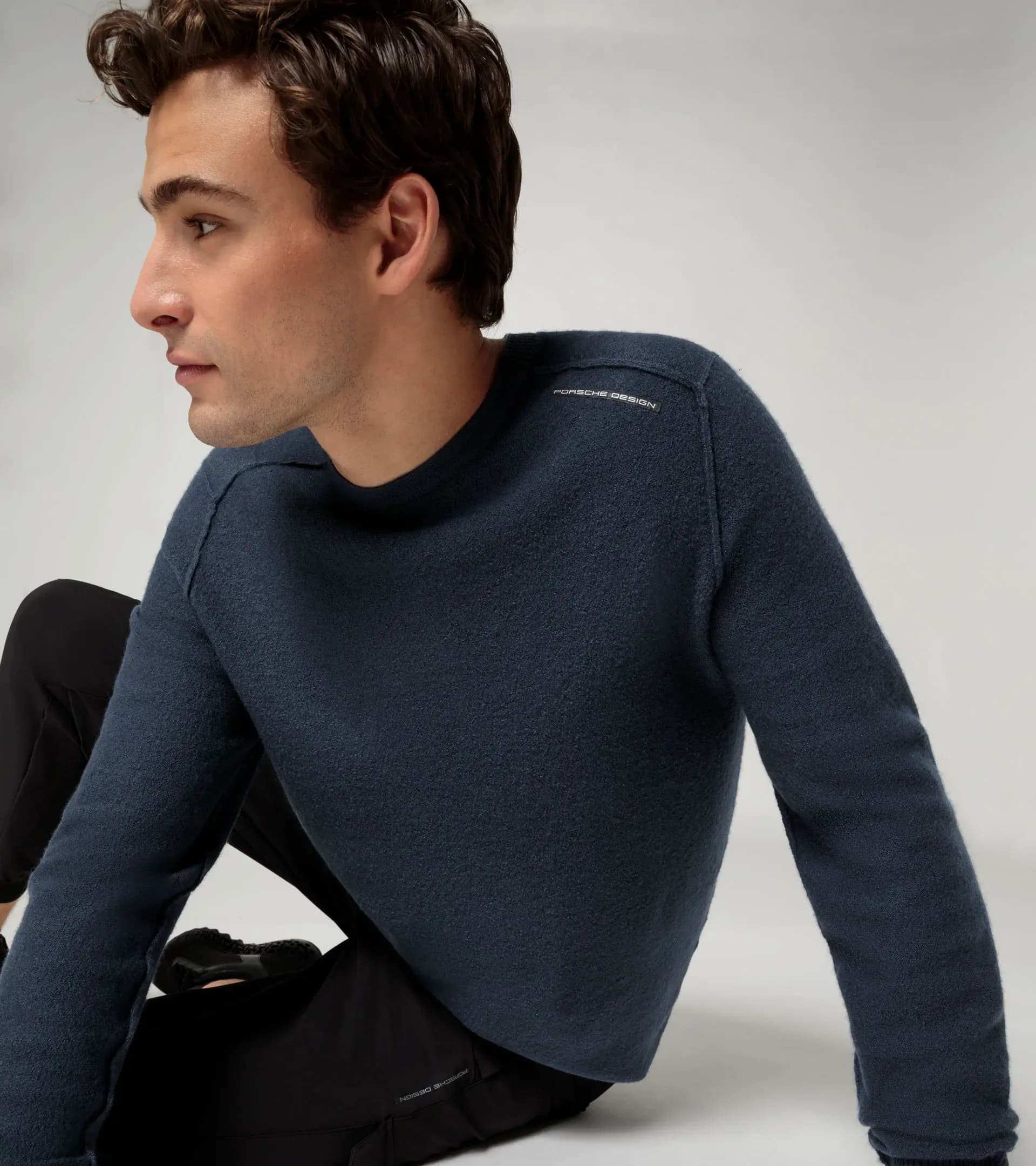 Pull ras de cou en laine 6