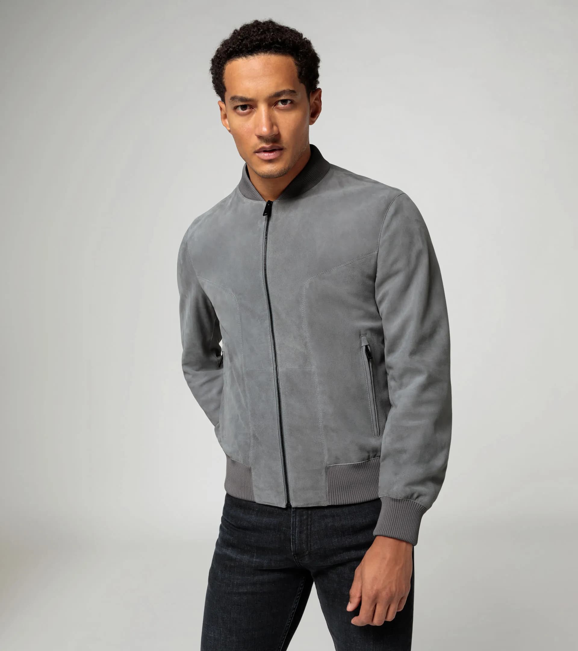 Suede leather jacket 7