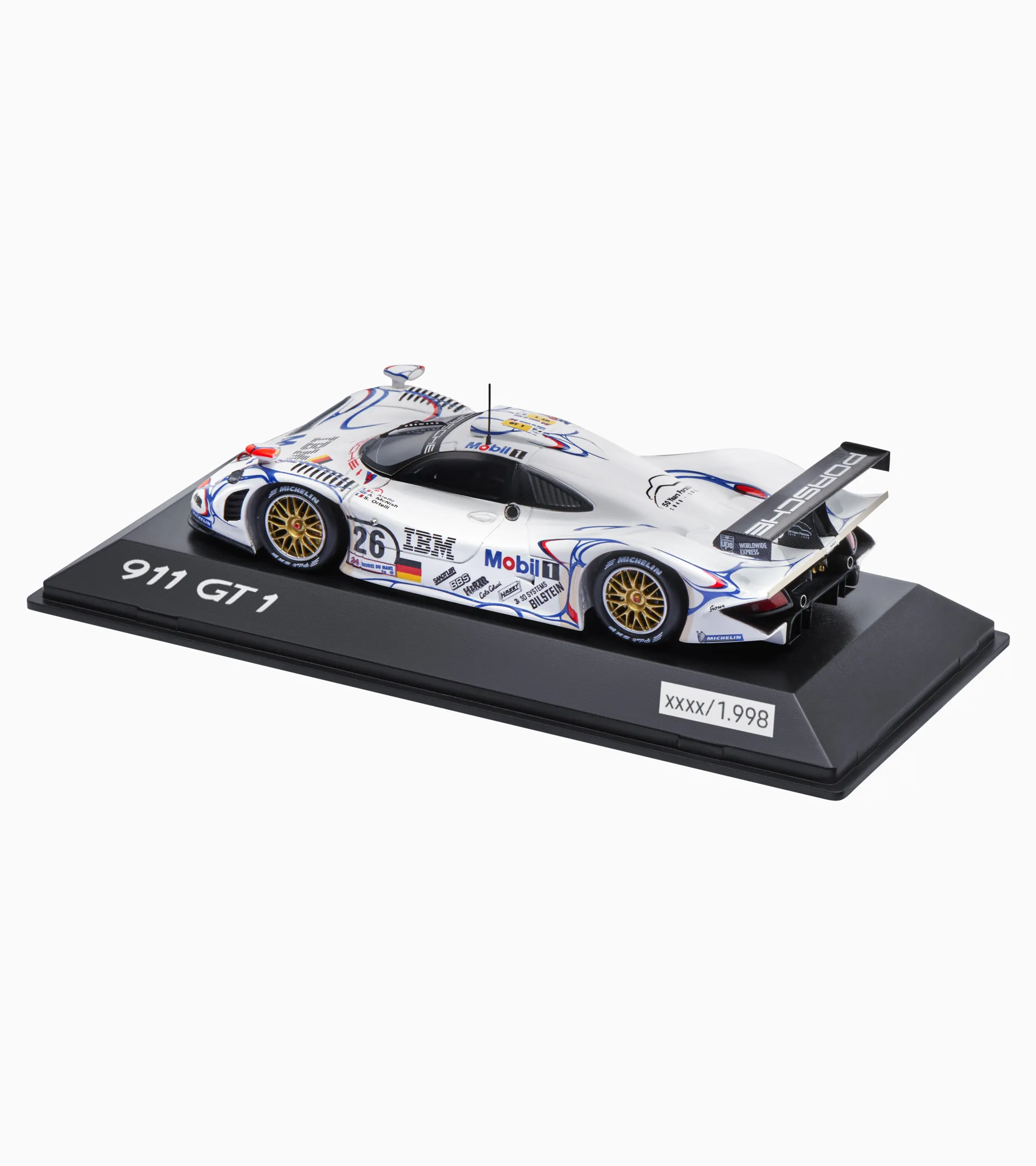 Porsche 911 GT1 victorieuse aux 24 Heures du Mans 1998 – Édition limitée 3