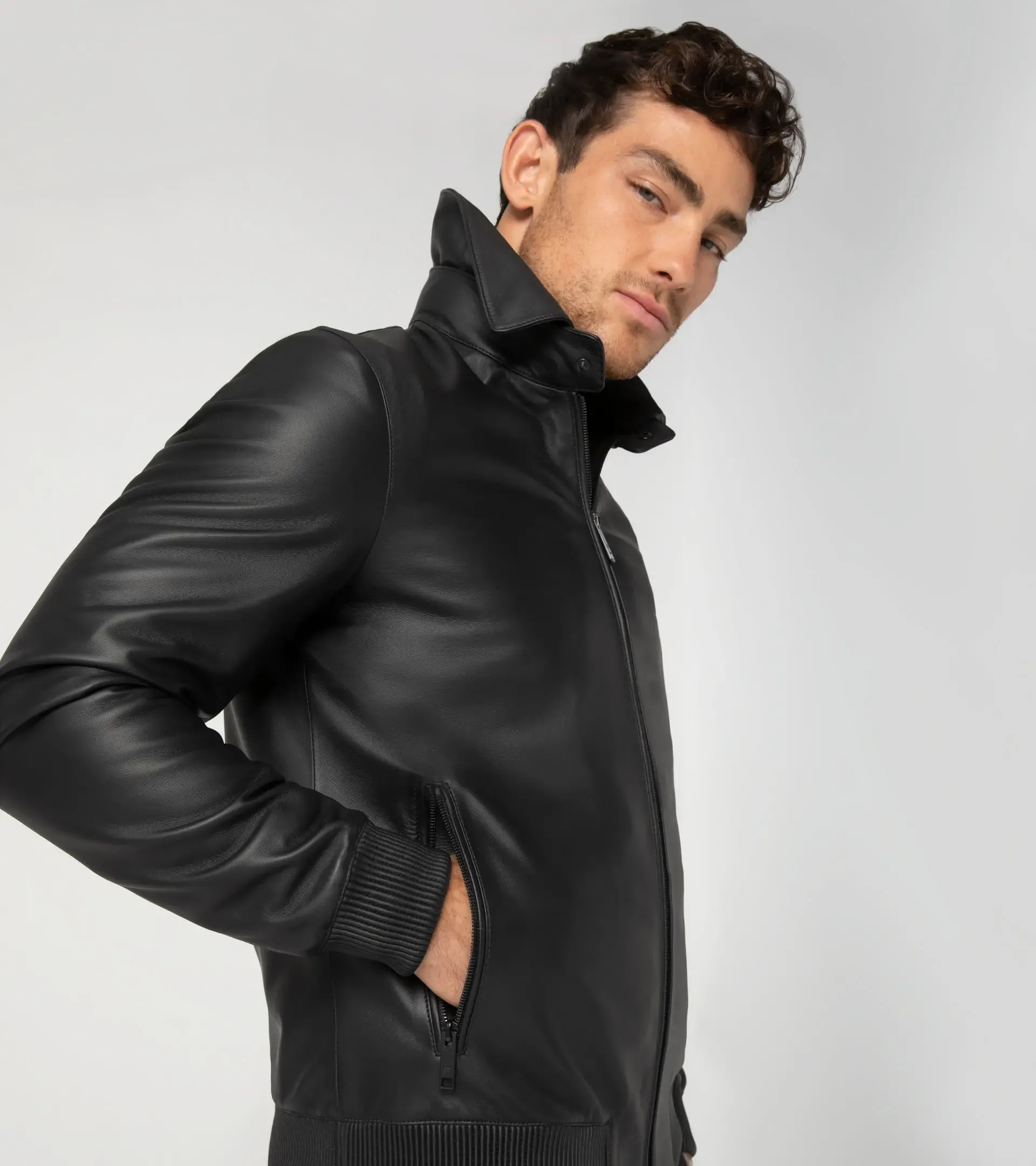 Cabrio leather jacket thumbnail 6