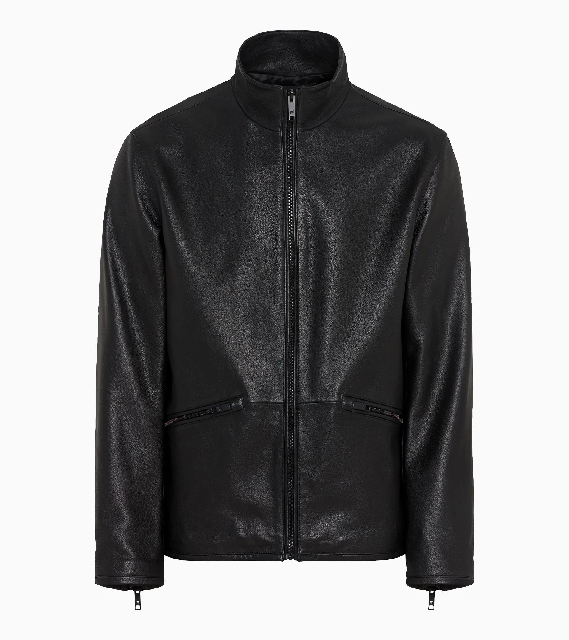 Roadster leather jacket thumbnail 0