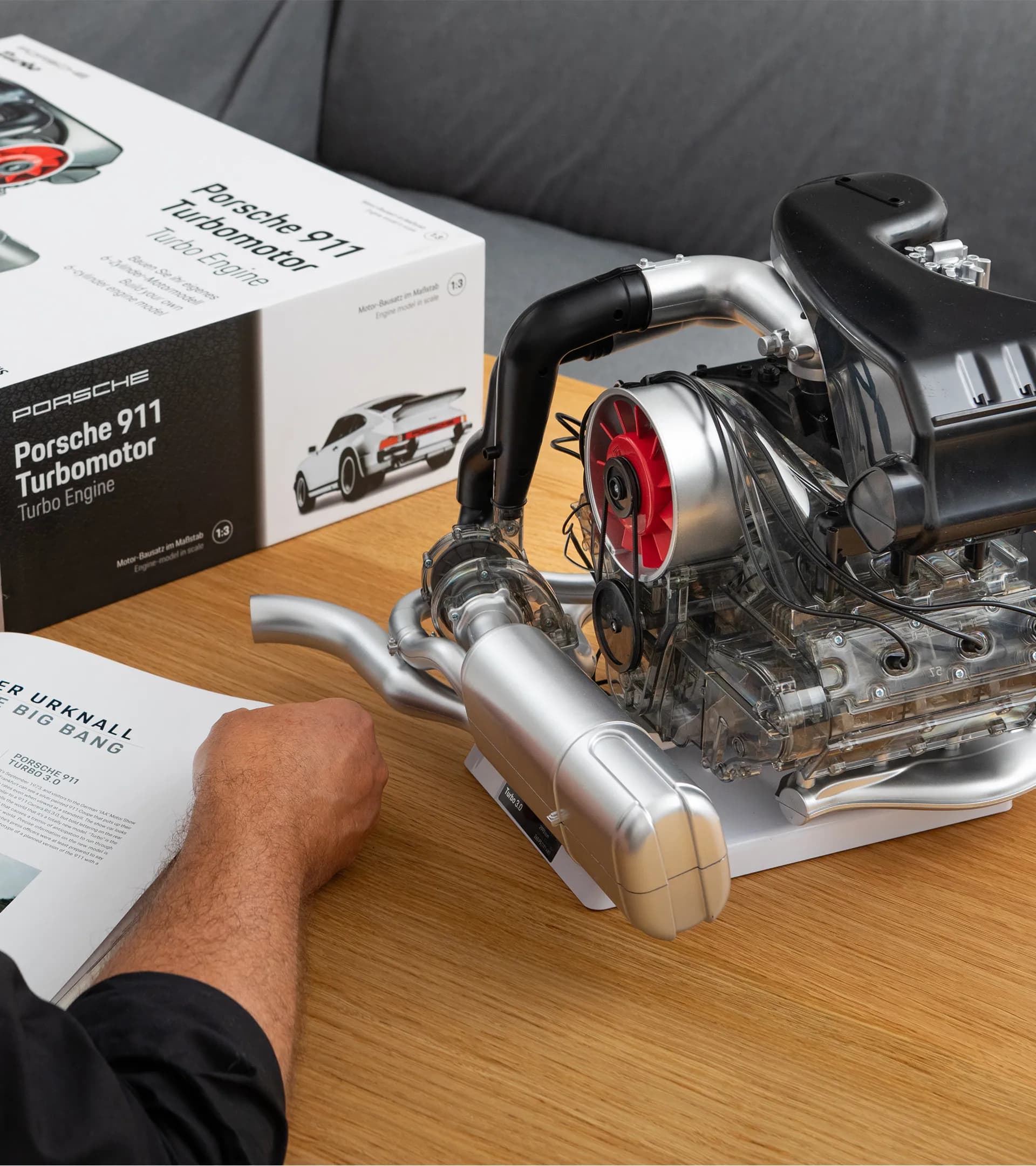 Motorbausatz Porsche 911 Turbo 8