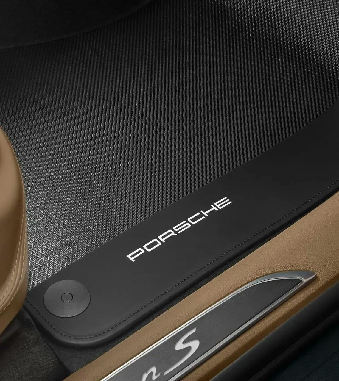 Leder Fußmatten Auto Bodenmatte für Porsche Taycan 2019-2023, Individuelle  Passform wasserdichte Auto Matten, Allwetter Fussmatten Set Zubehör  Fußmatte,G-BEIGE : : Auto & Motorrad