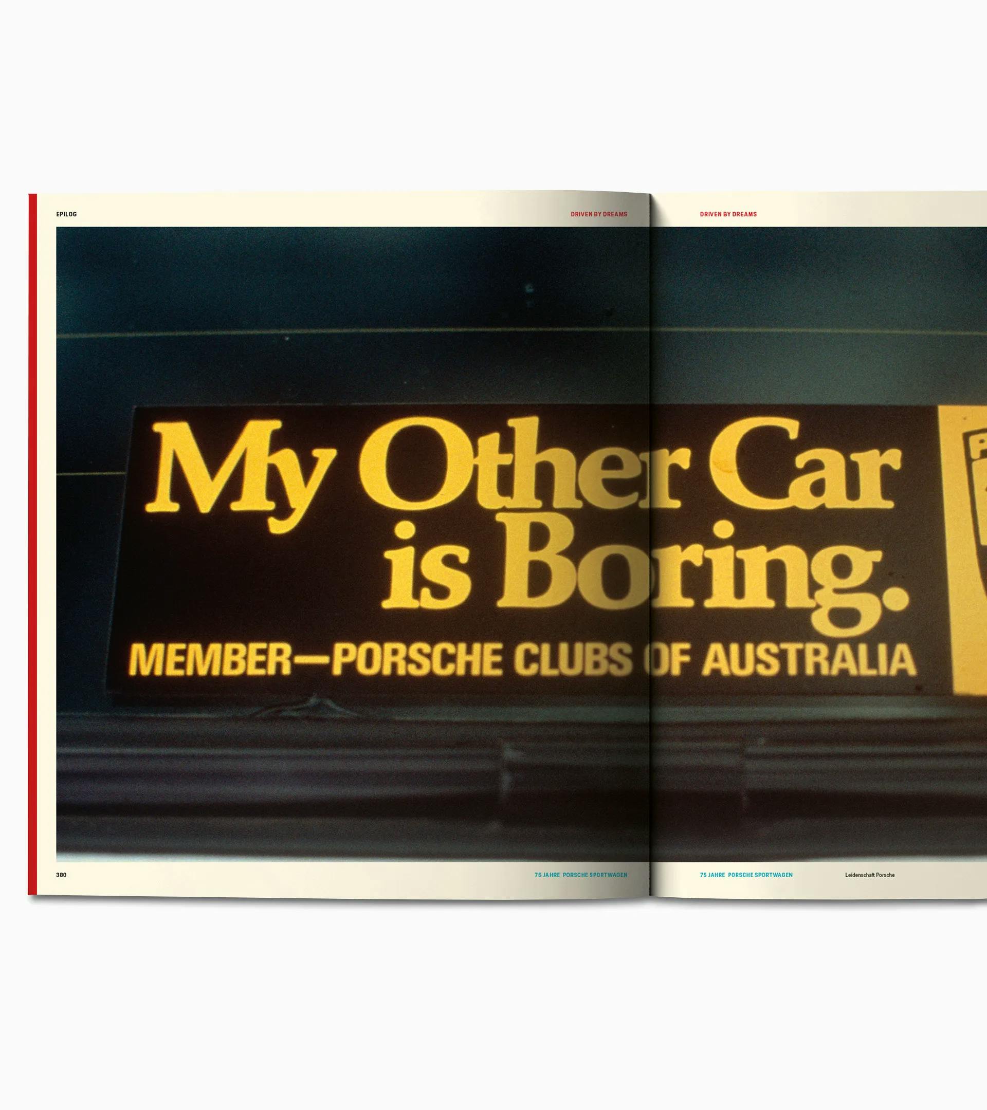 Boek 'Driven by dreams - 75 jaar Porsche sportwagens'  6