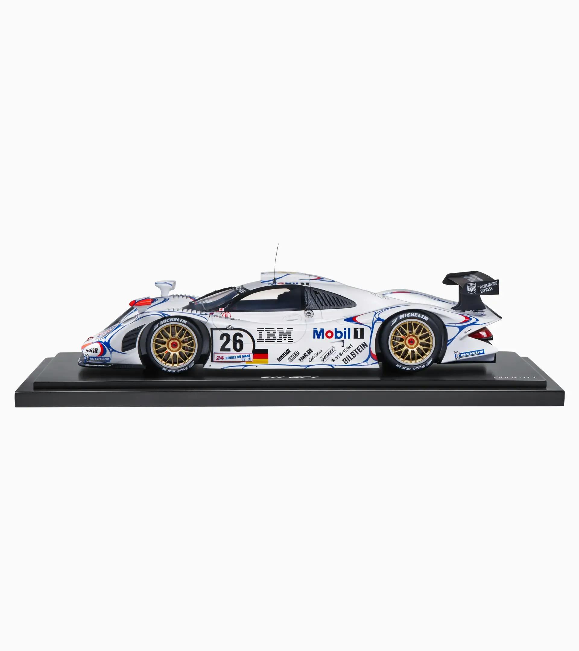 Porsche 911 GT1’98 victorieuse aux 24 Heures du Mans 1998 – Édition limitée 3