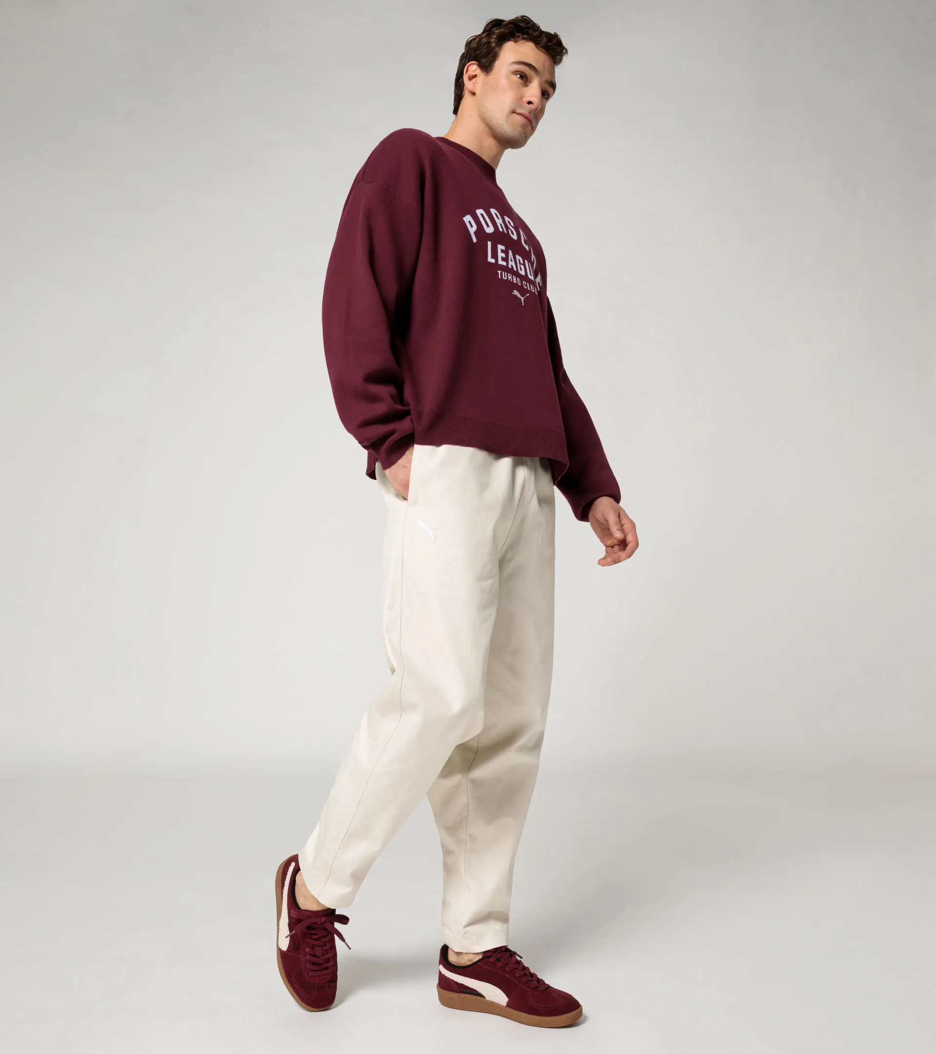 Pull ras de cou en tricot 7