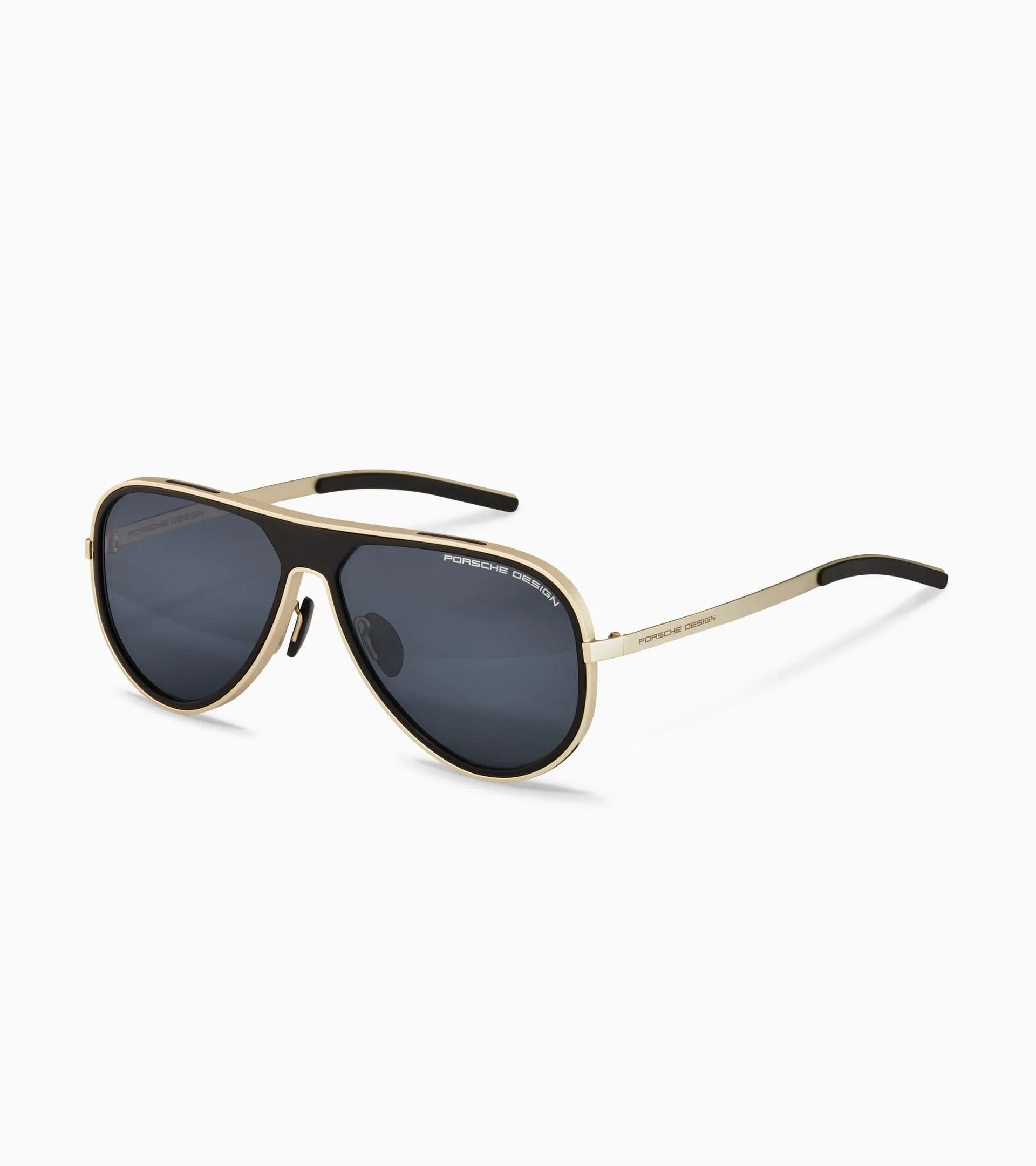 Porsche sunglasses best sale gold frame