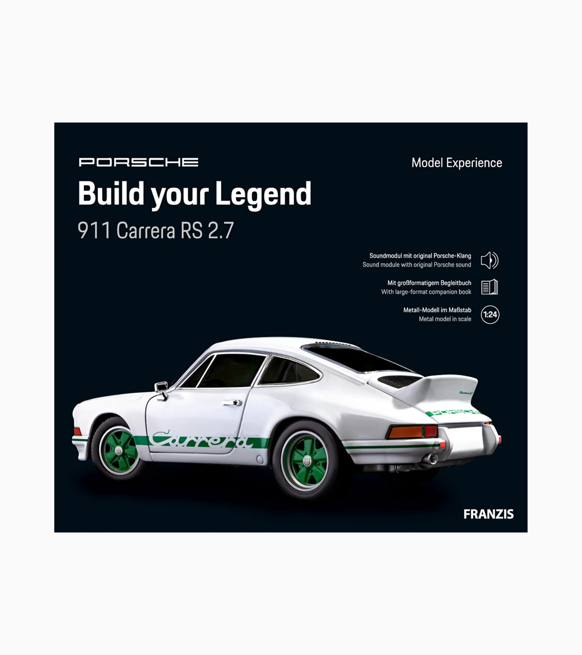 Modellbausatz Porsche 911 Carrera RS 2.7 „Build your Legend“  8