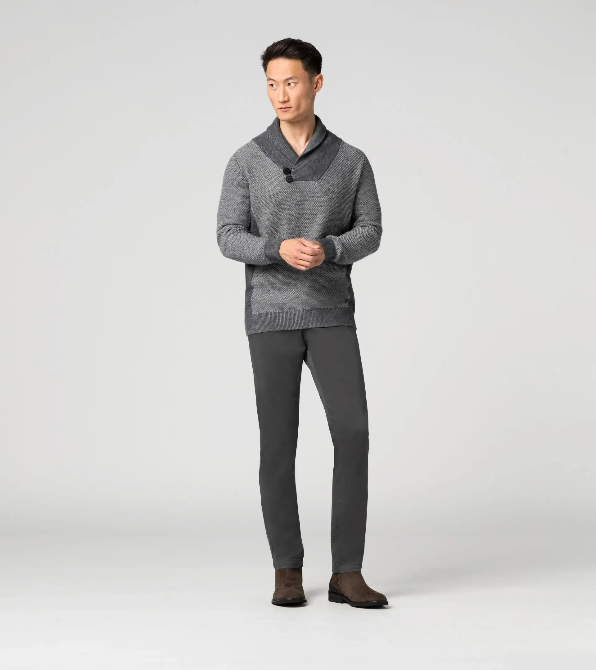 Shawl Collar Sweater 7