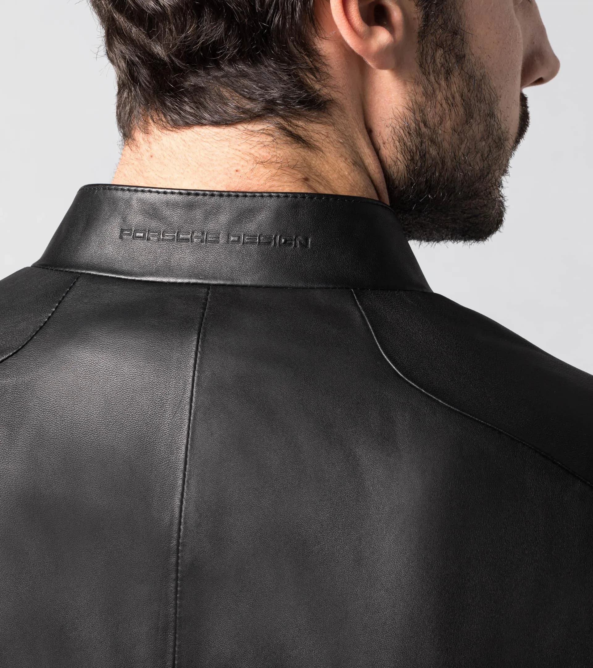 Porsche design 2025 leather jacket