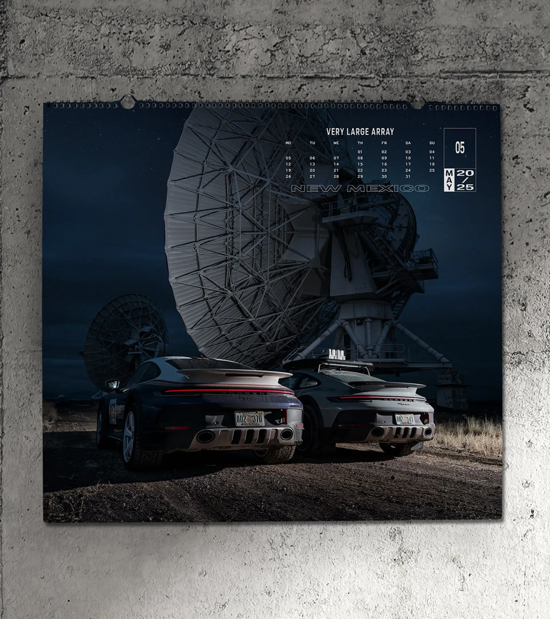 Calendrier Porsche 2025 4