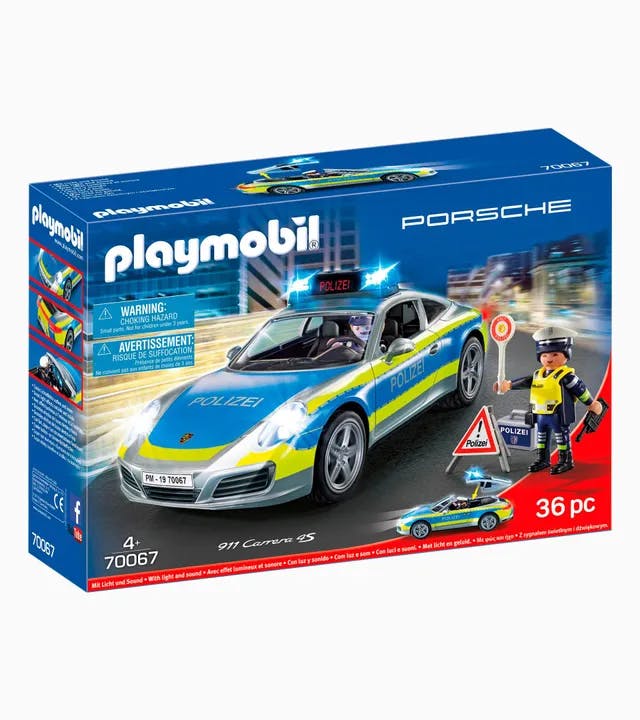 Conjunto de jogo PLAYMOBIL – "Polícia"
