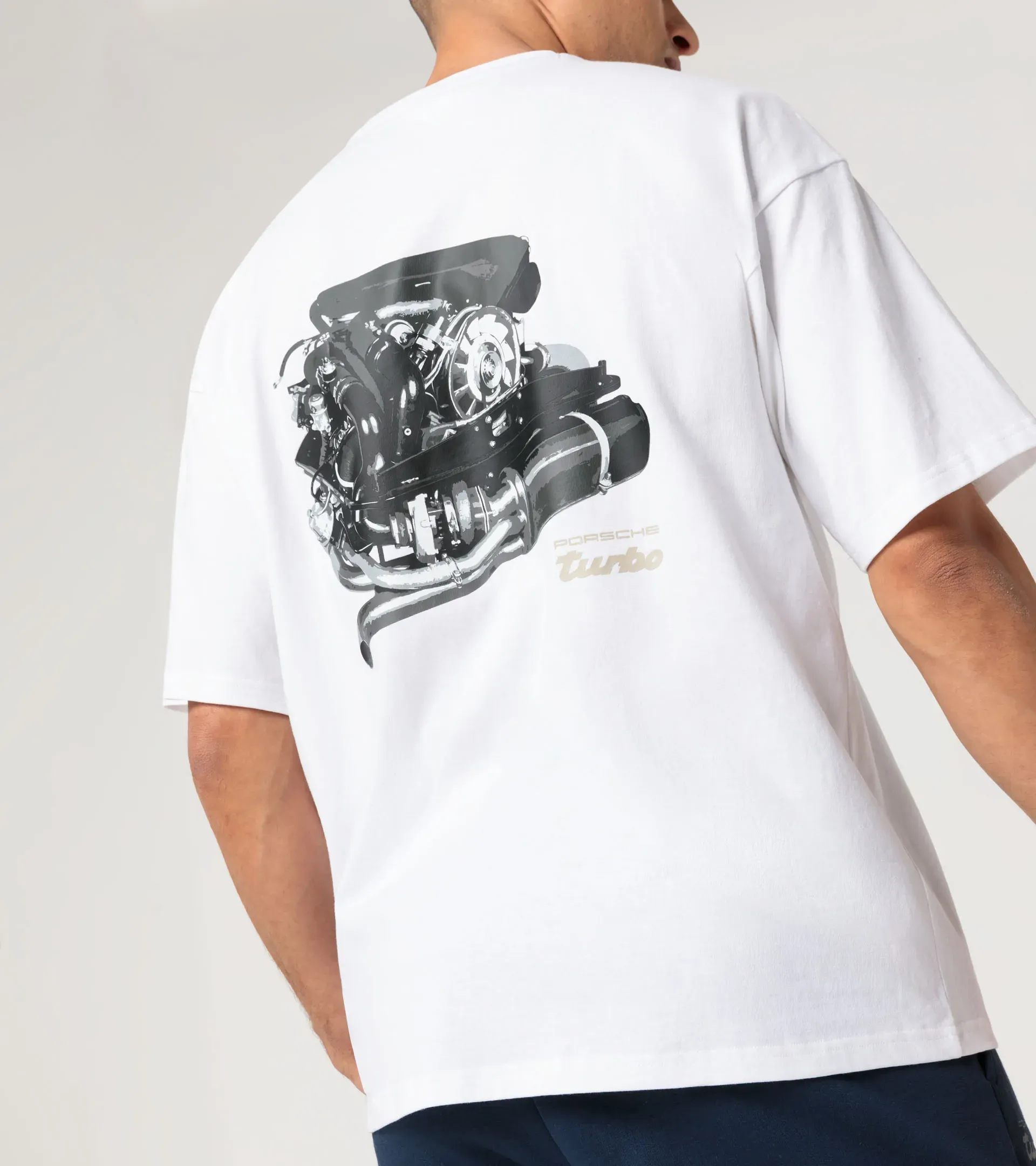 T-shirt Graphic Porsche Turbo Engine 4
