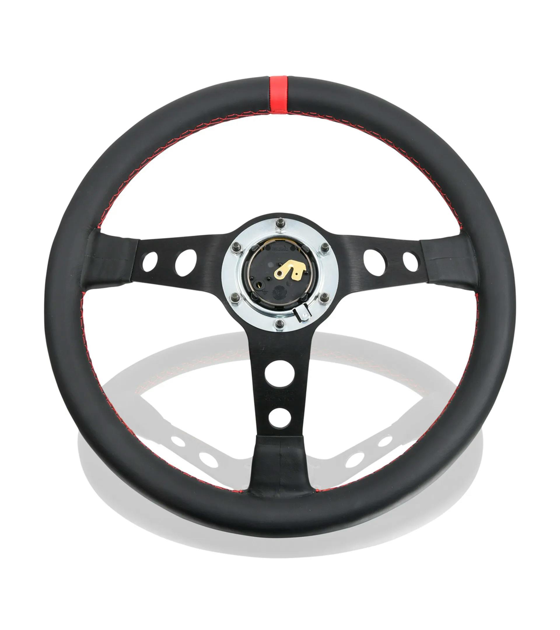 Volante Performance Porsche Classic, costuras de color Negro 2