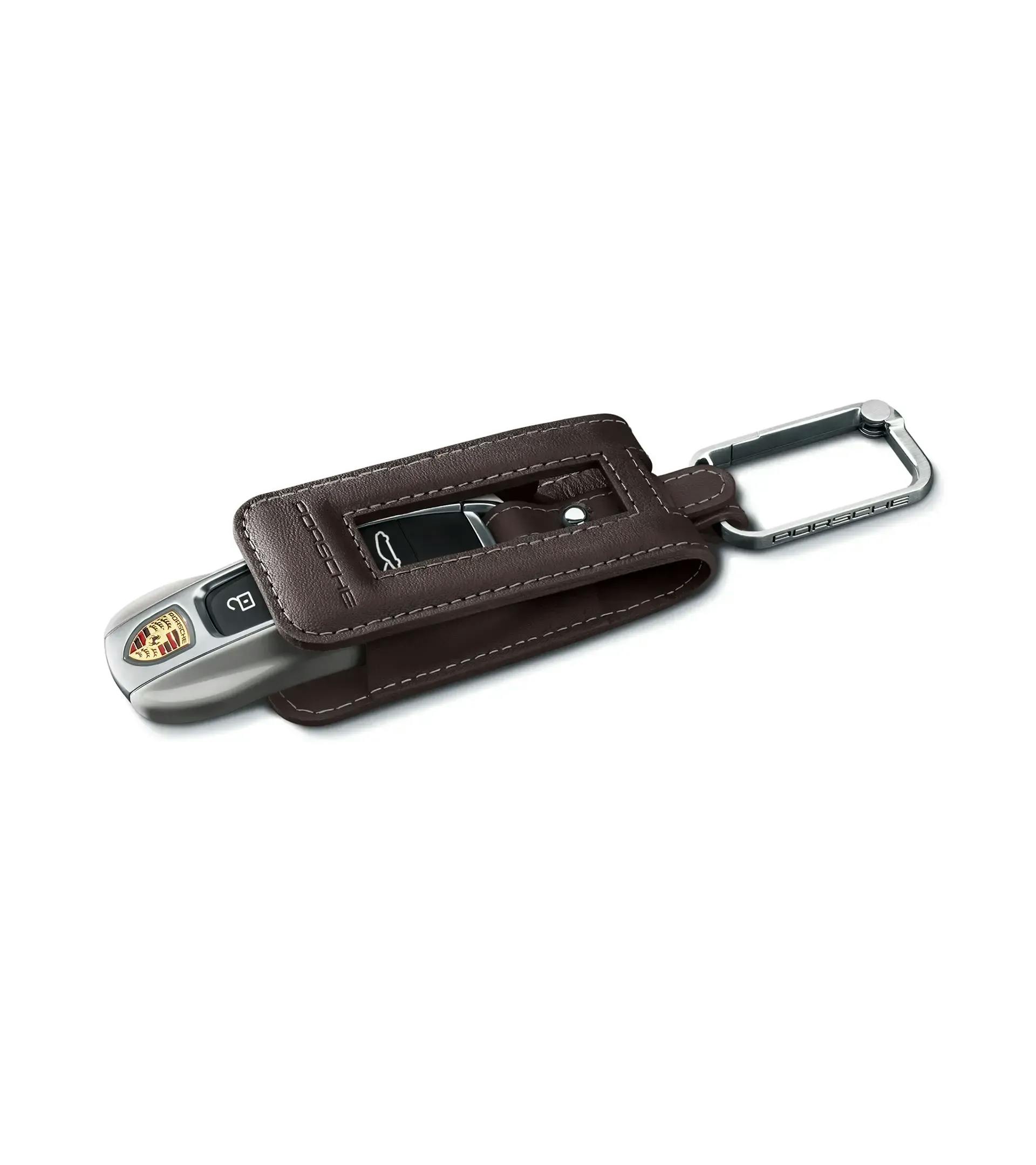Schlüsseletui Leder - 911/Cayenne/Panamera/Taycan