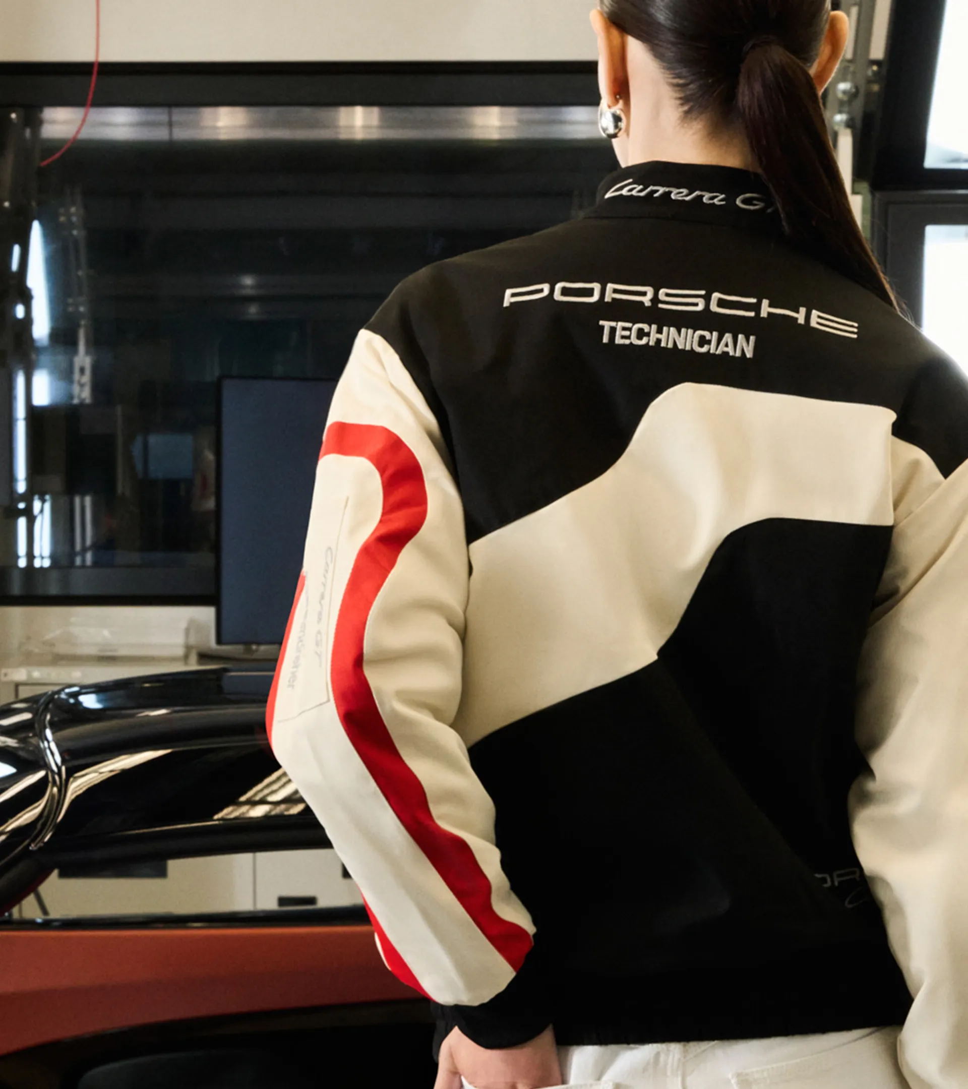 Unisex Blouson Jacket – 25Y Porsche Carrera GT 4