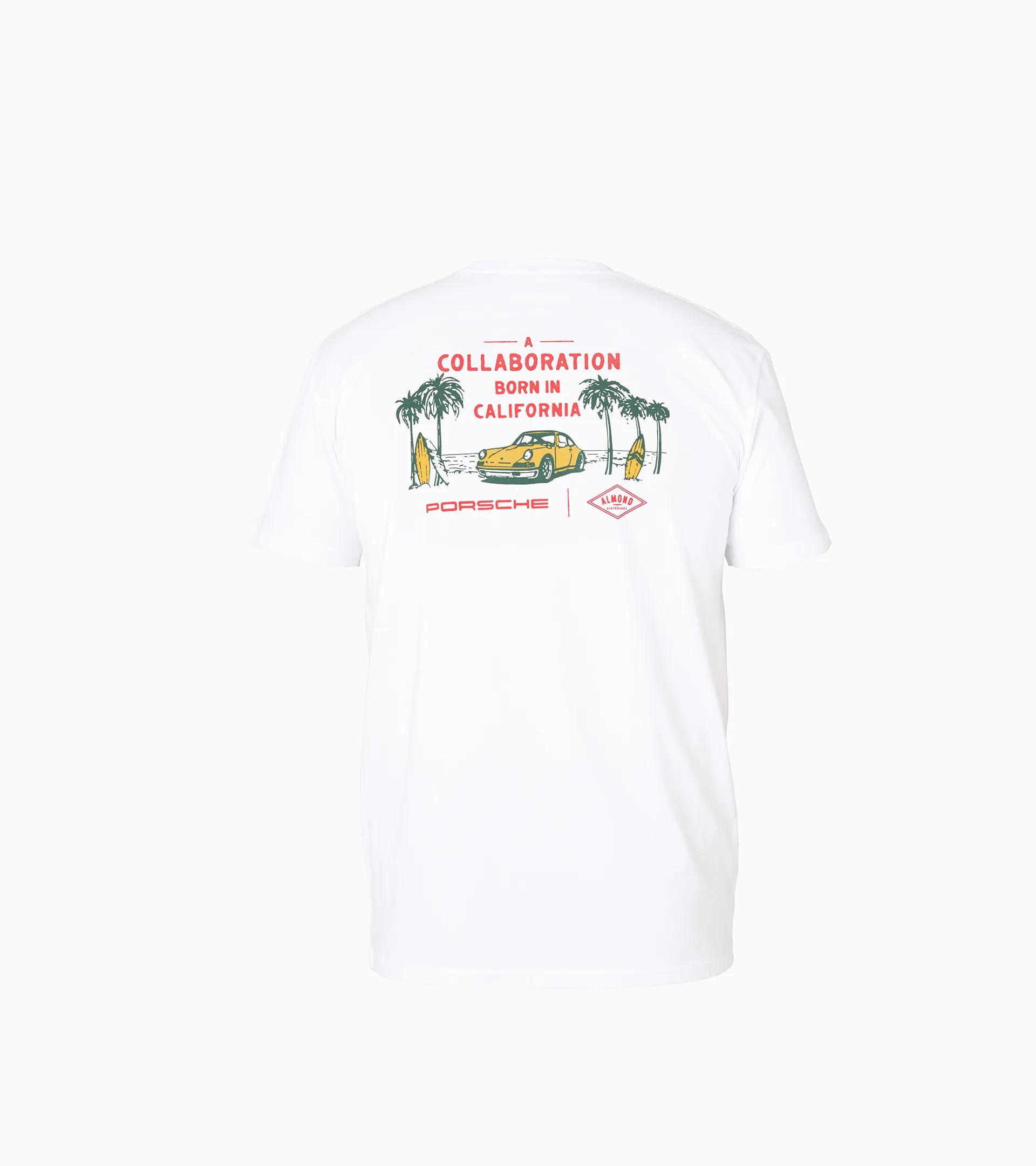 Porsche x Almond T-shirt "A Collaboration Born in California" thumbnail 1