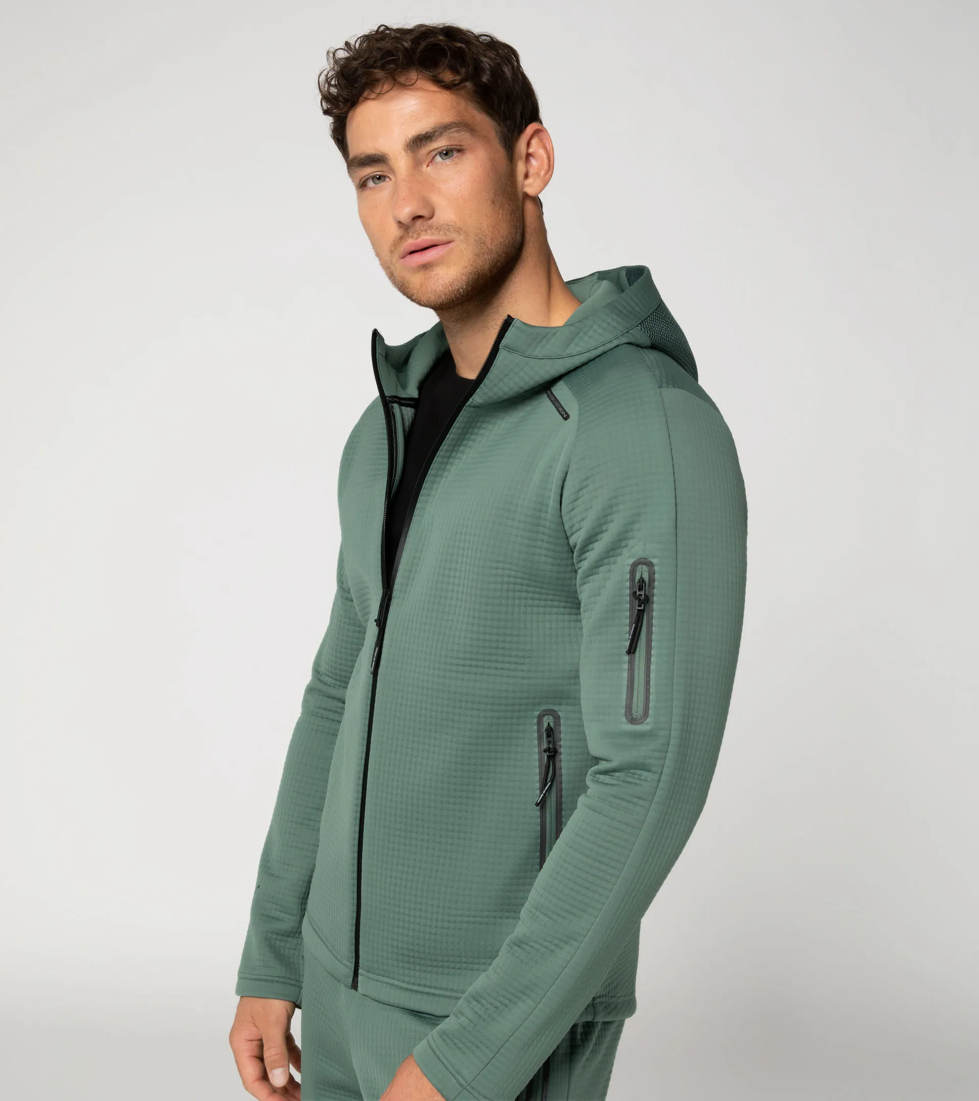 Veste sweat-shirt à capuche 7