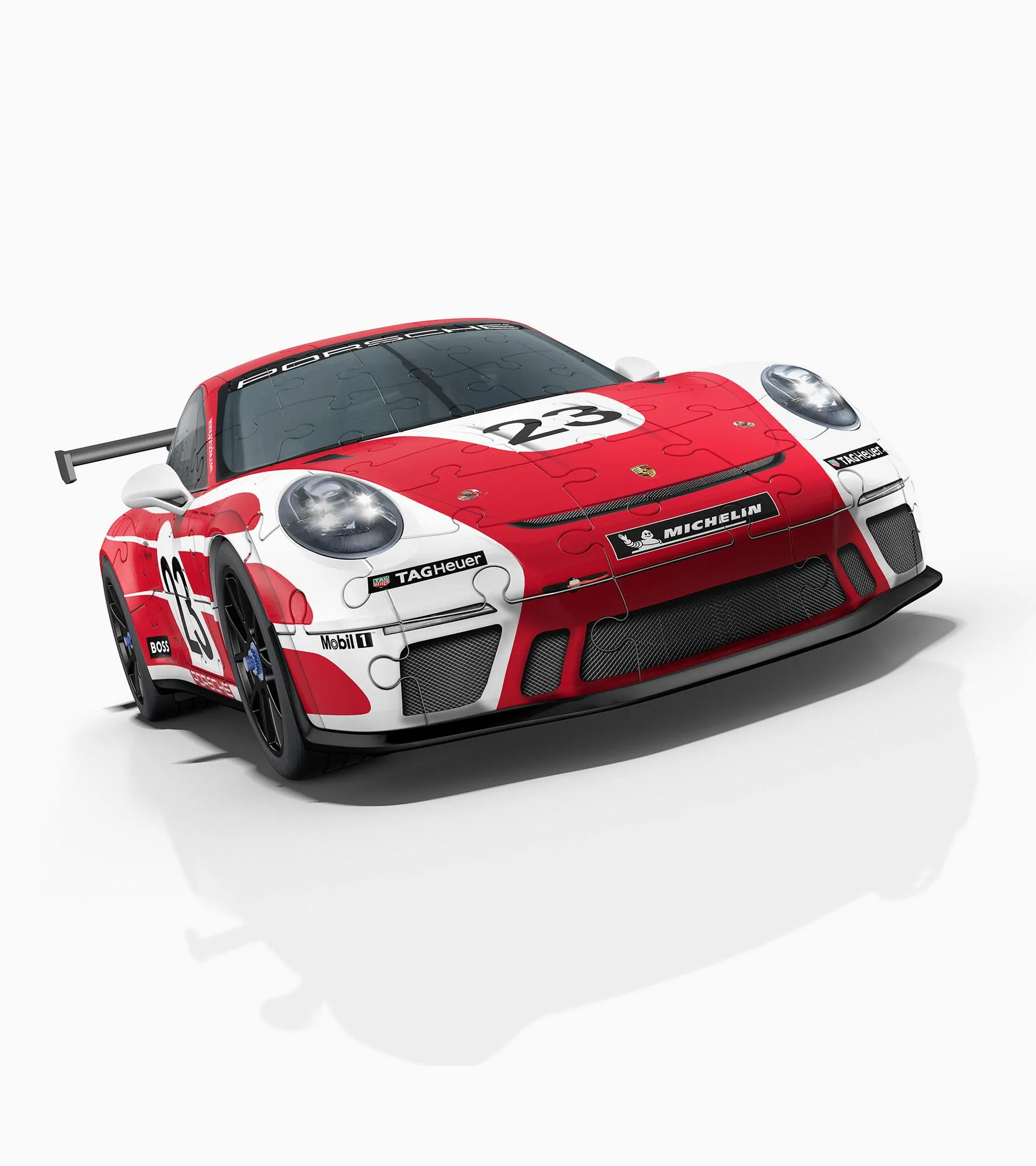 Porsche store puzzle 3d