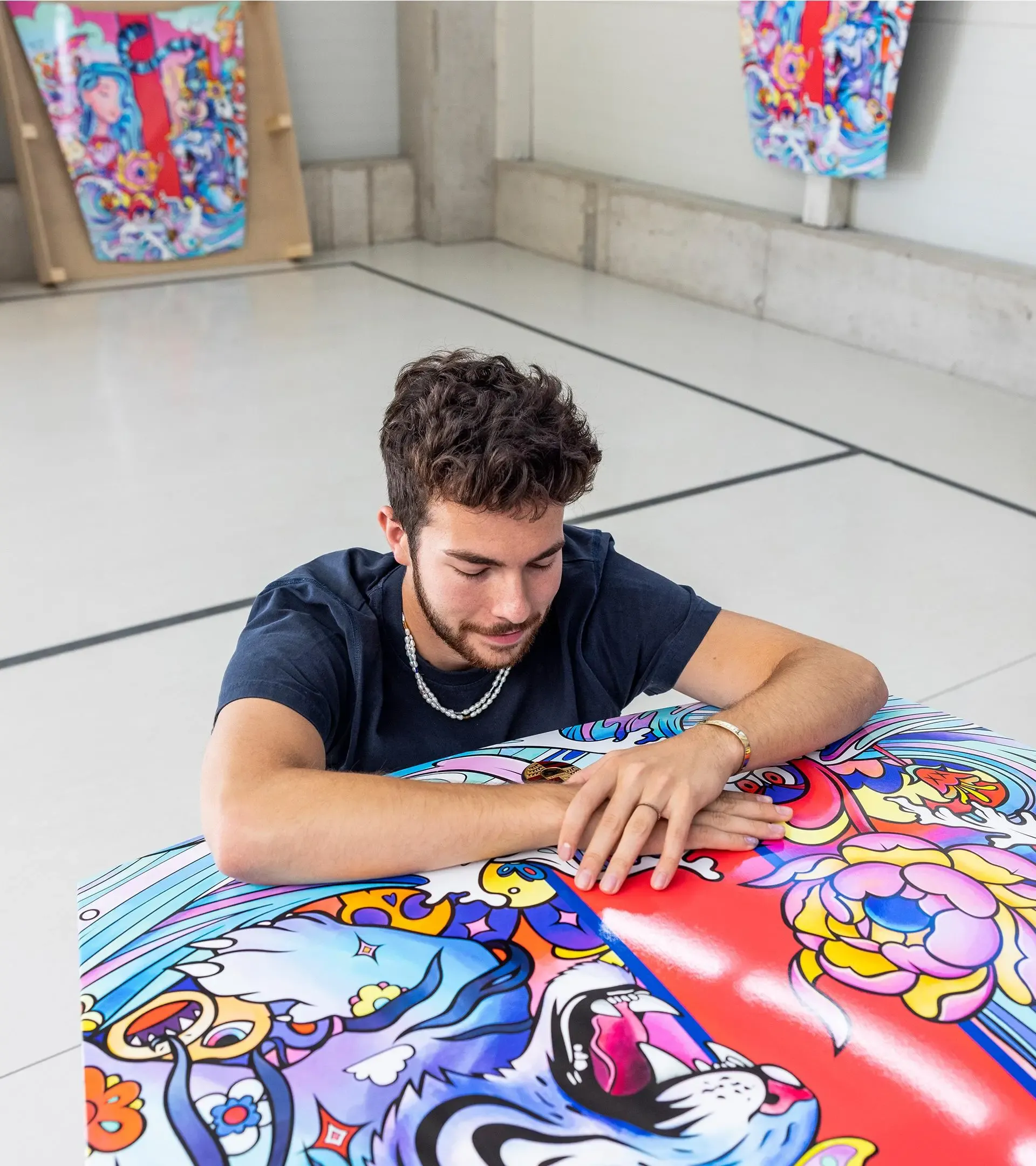 911 front bonnet Art Edition – VEXX x Porsche – Ltd. 8