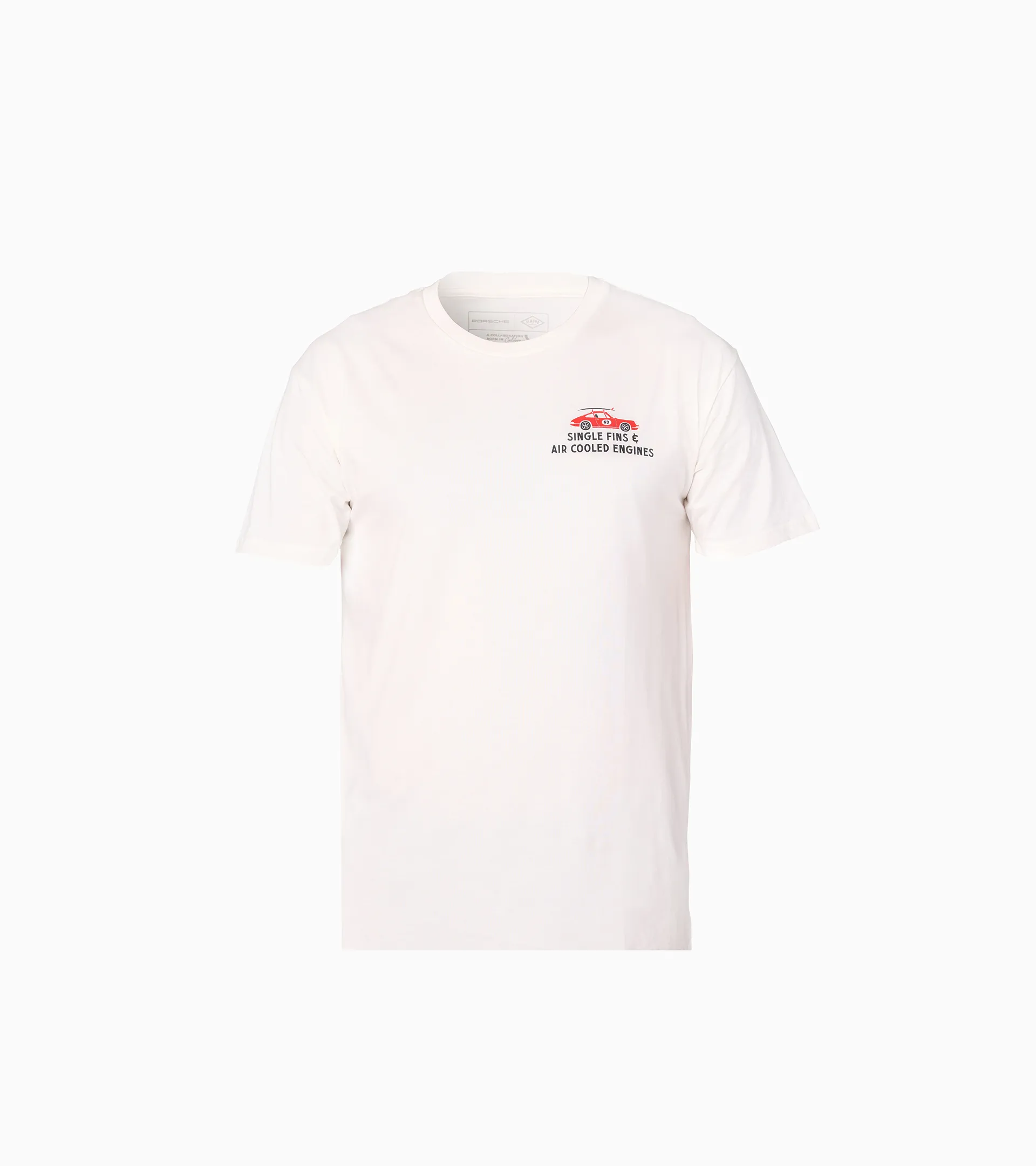 Porsche x Almond T-shirt "Single Fins & Air Cooled Engines" 2