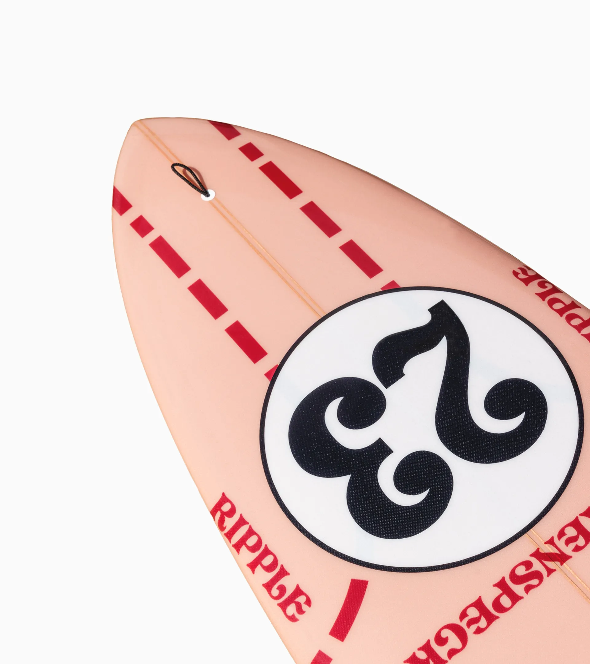 Custom-made Porsche x Almond Cash-Yew II Surfboard (7' 10") 2