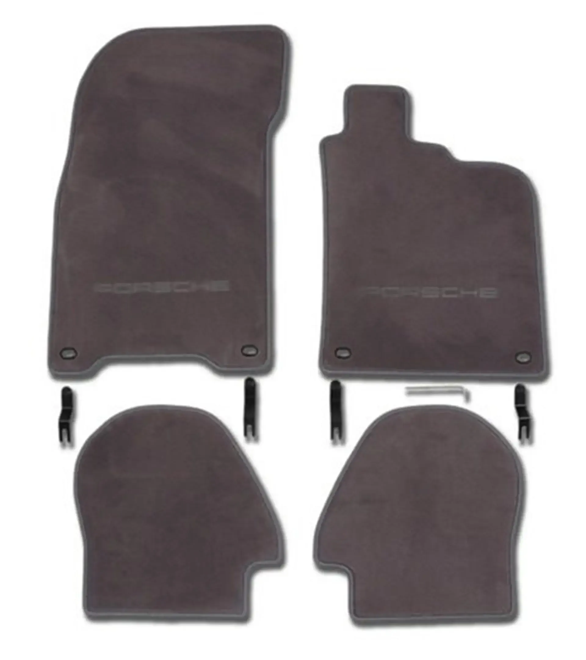 Floor mats for right-hand drive vehicles for Porsche 964 and 993 1