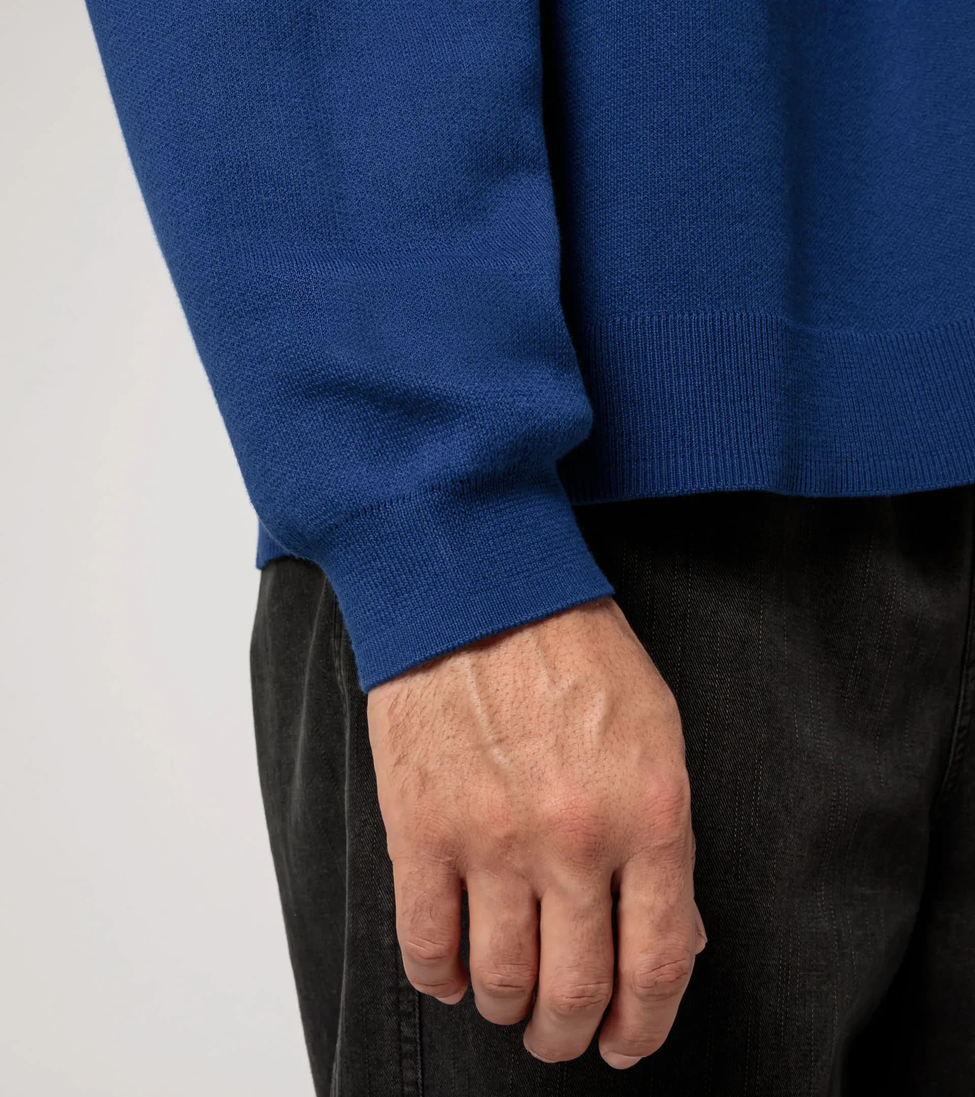 Knitted crew neck jumper 4