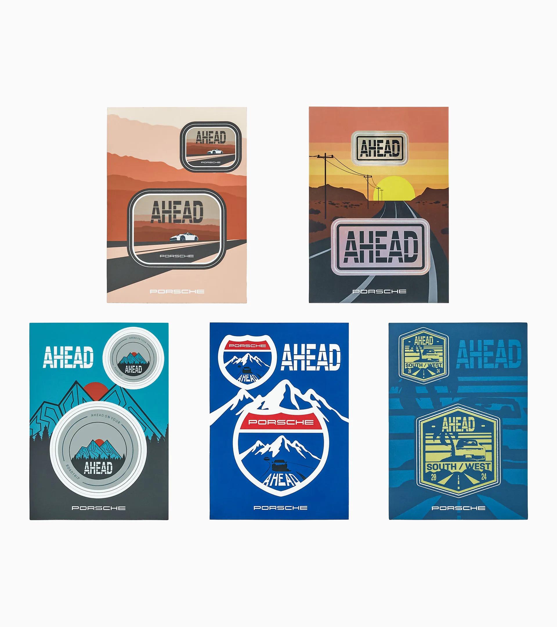 AHEAD No. 1 Sticker Set – Limited Edition thumbnail 0