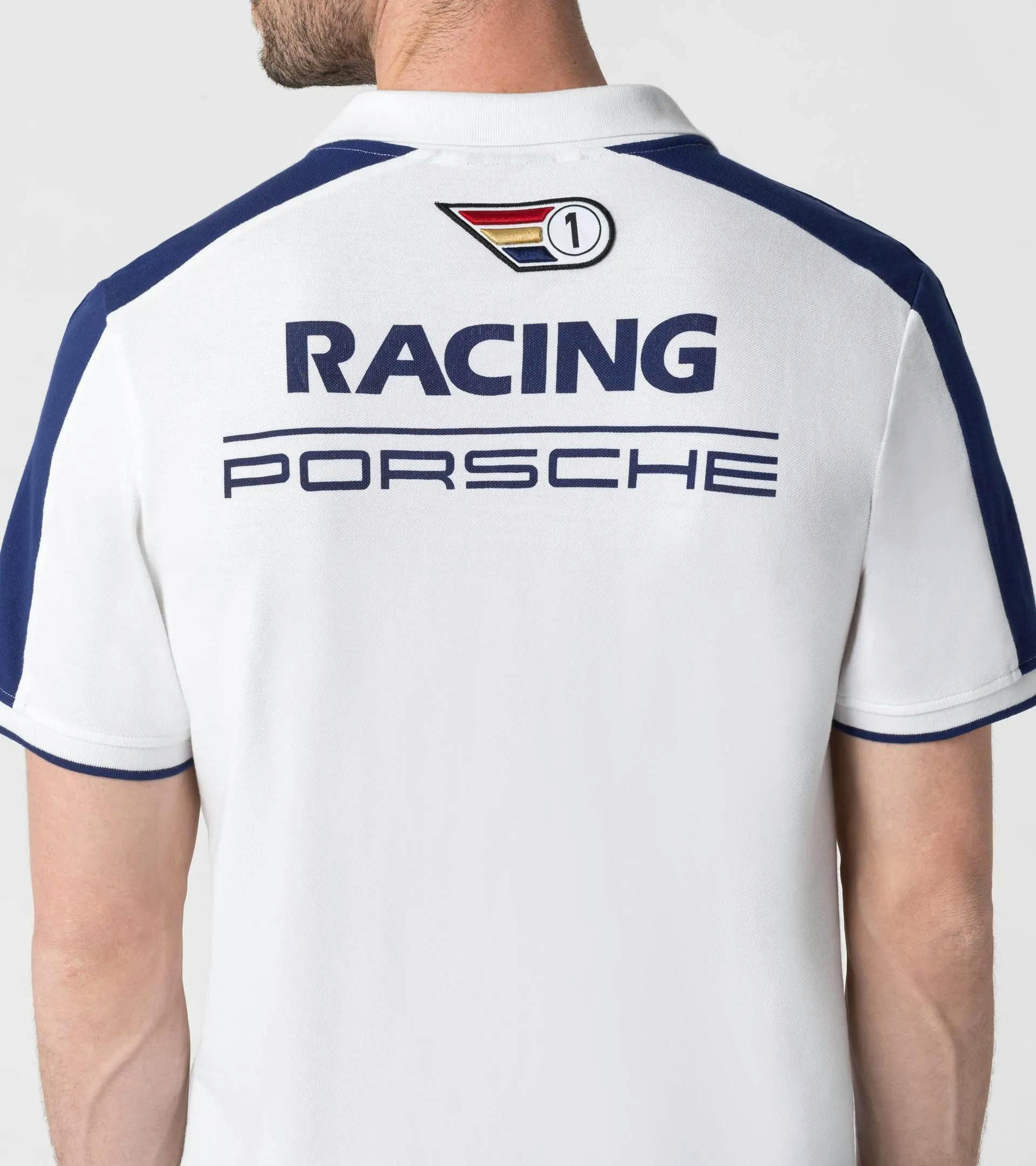 Polo homme blanc - Porsche Motorsport