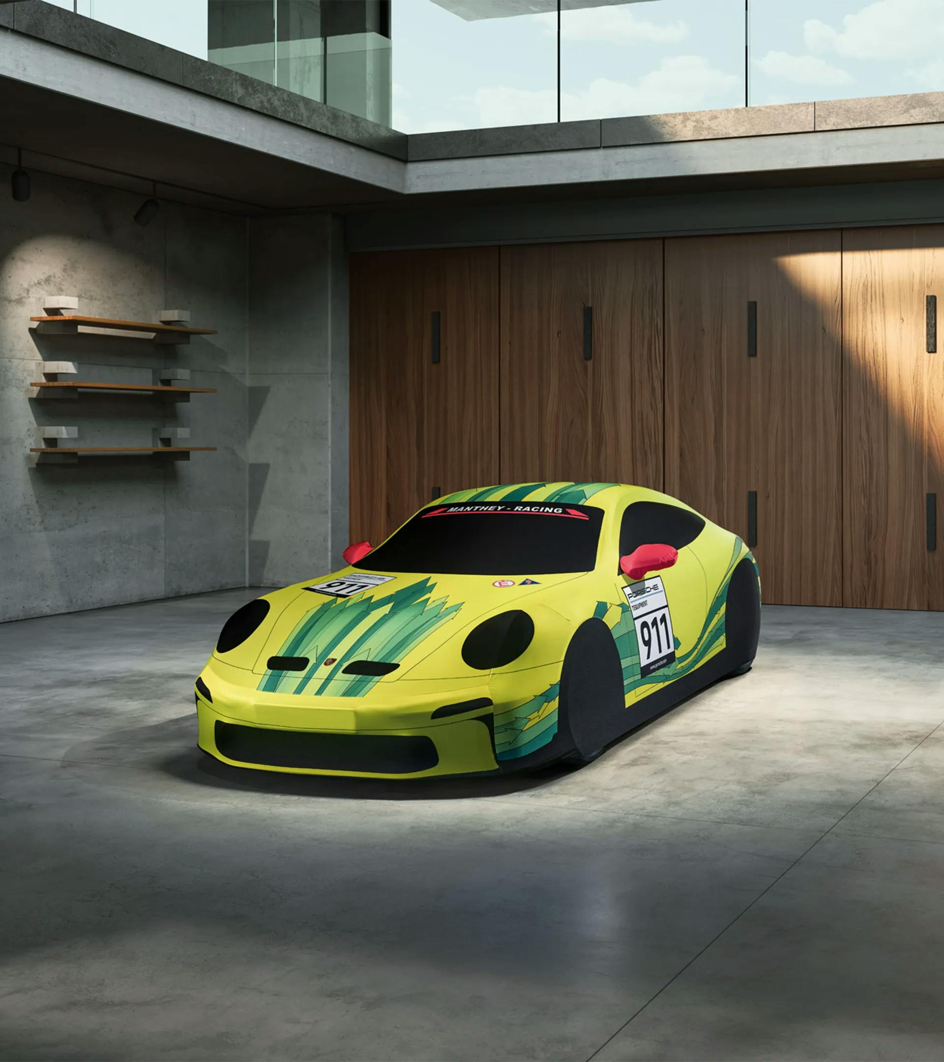 Porsche Indoor Car Cover with Grello Design thumbnail 0