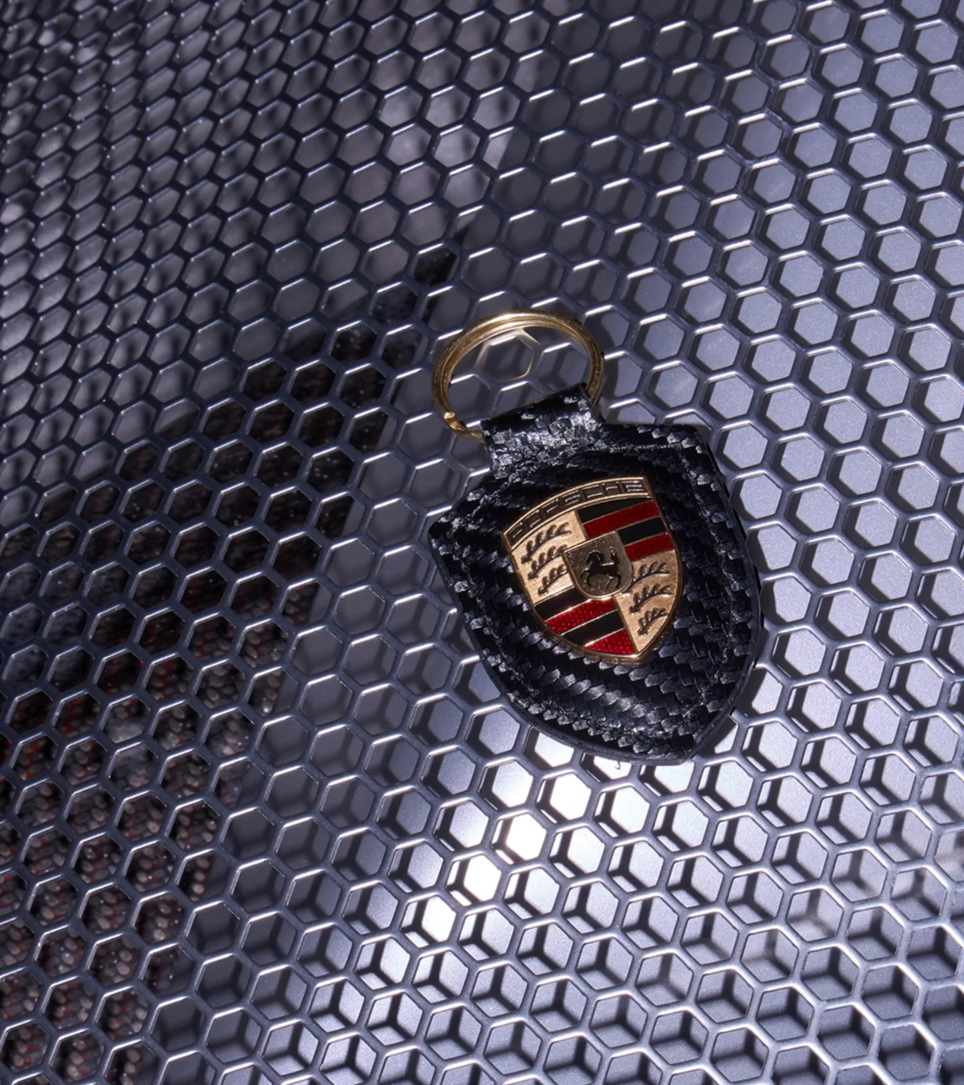 Porte-clés écusson – 25Y Porsche Carrera GT 4