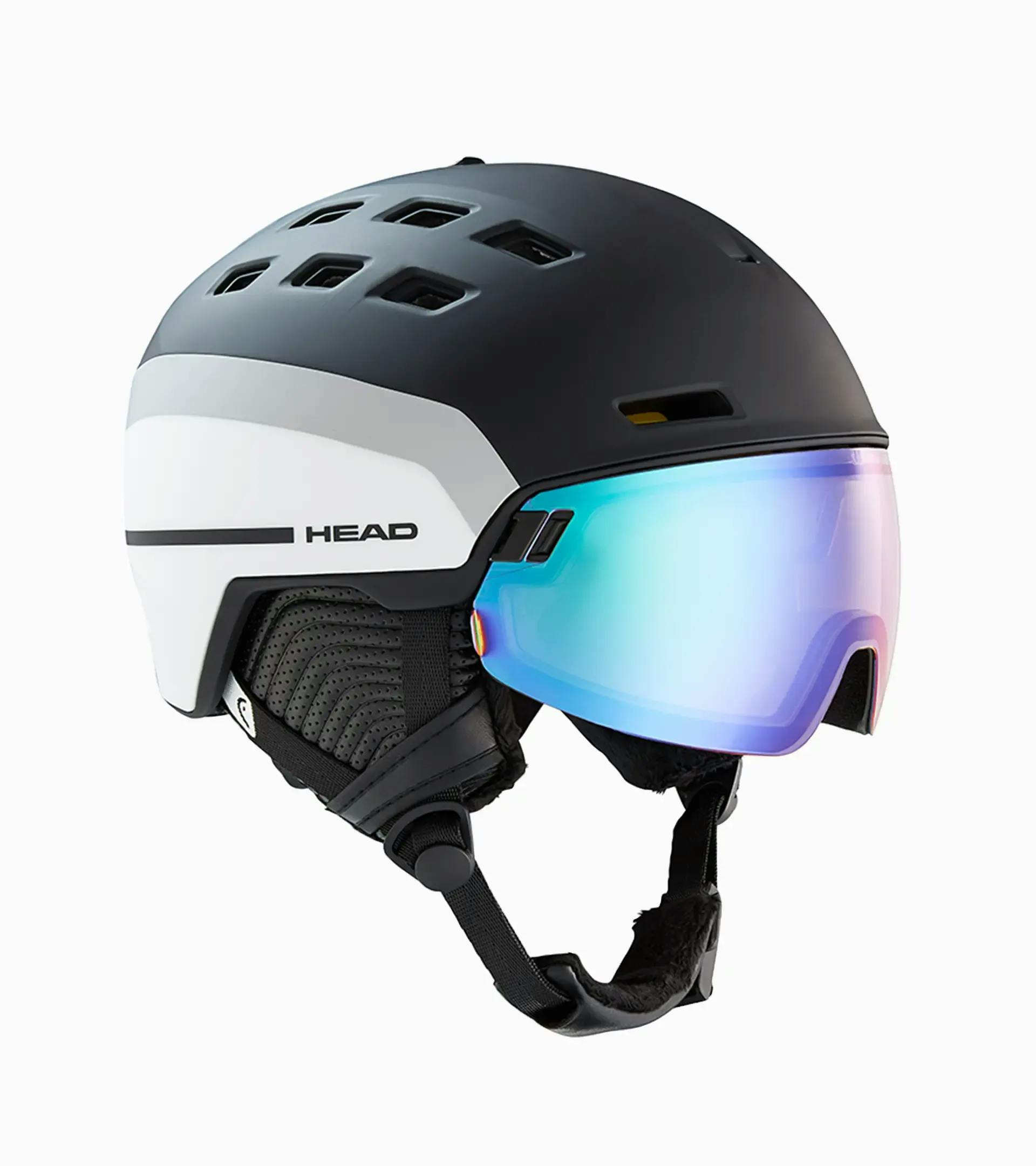 Casque de ski avec visière - Head Radar MIPS noir HEAD