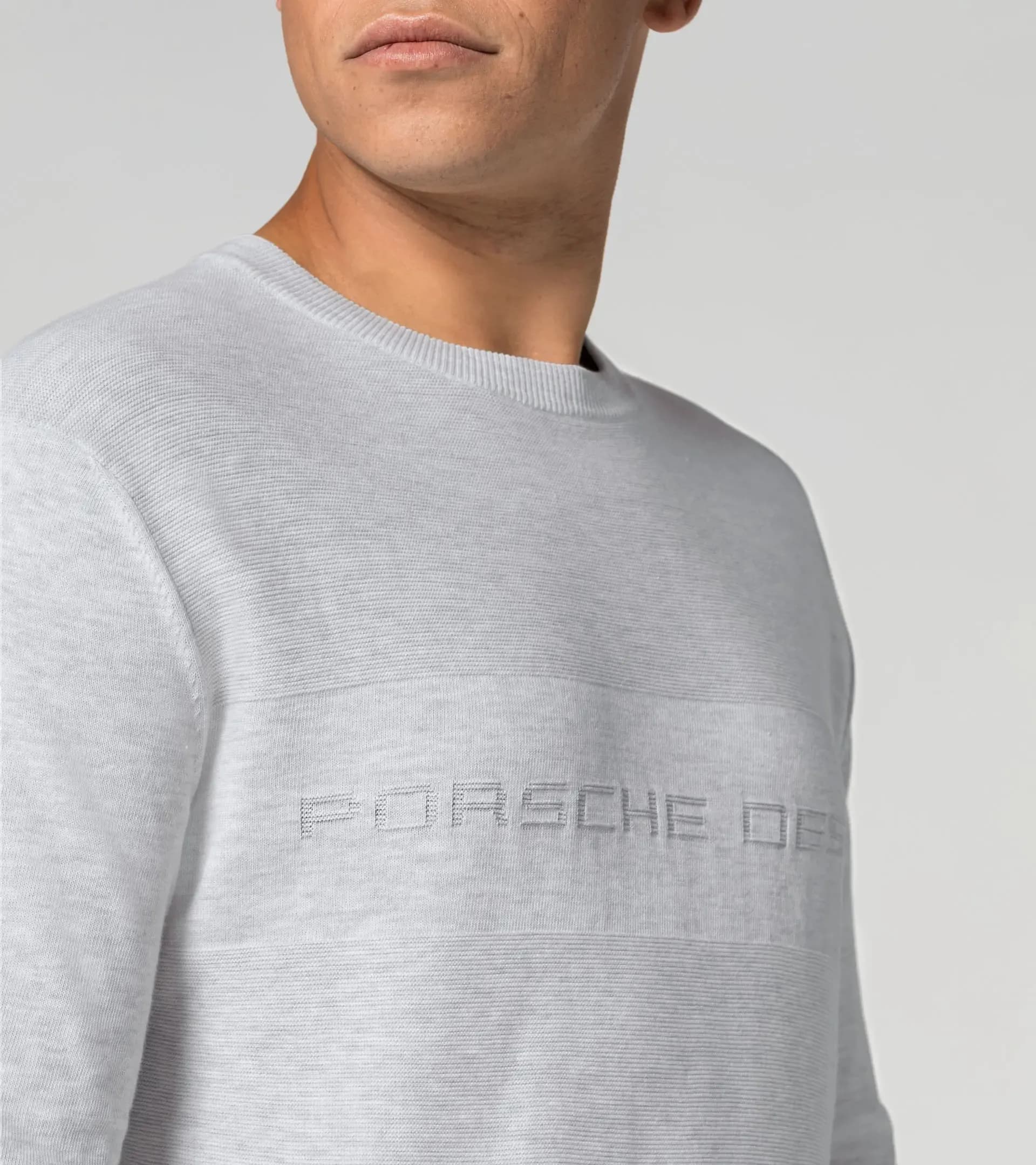 Premium cotton crew neck sweatshirt(RS Sport Grey, S) 