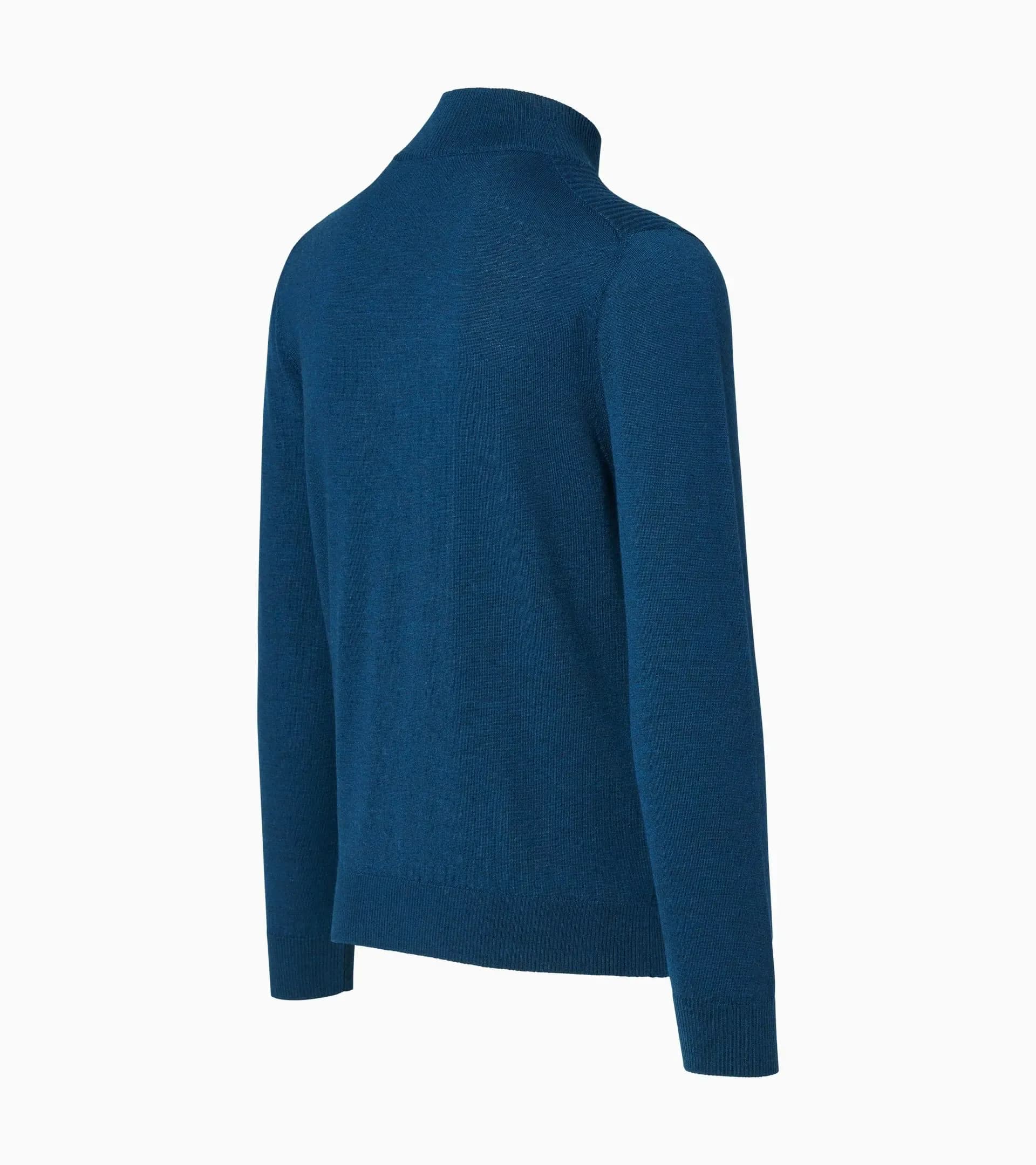 Mock Neck Zip Sweater 2